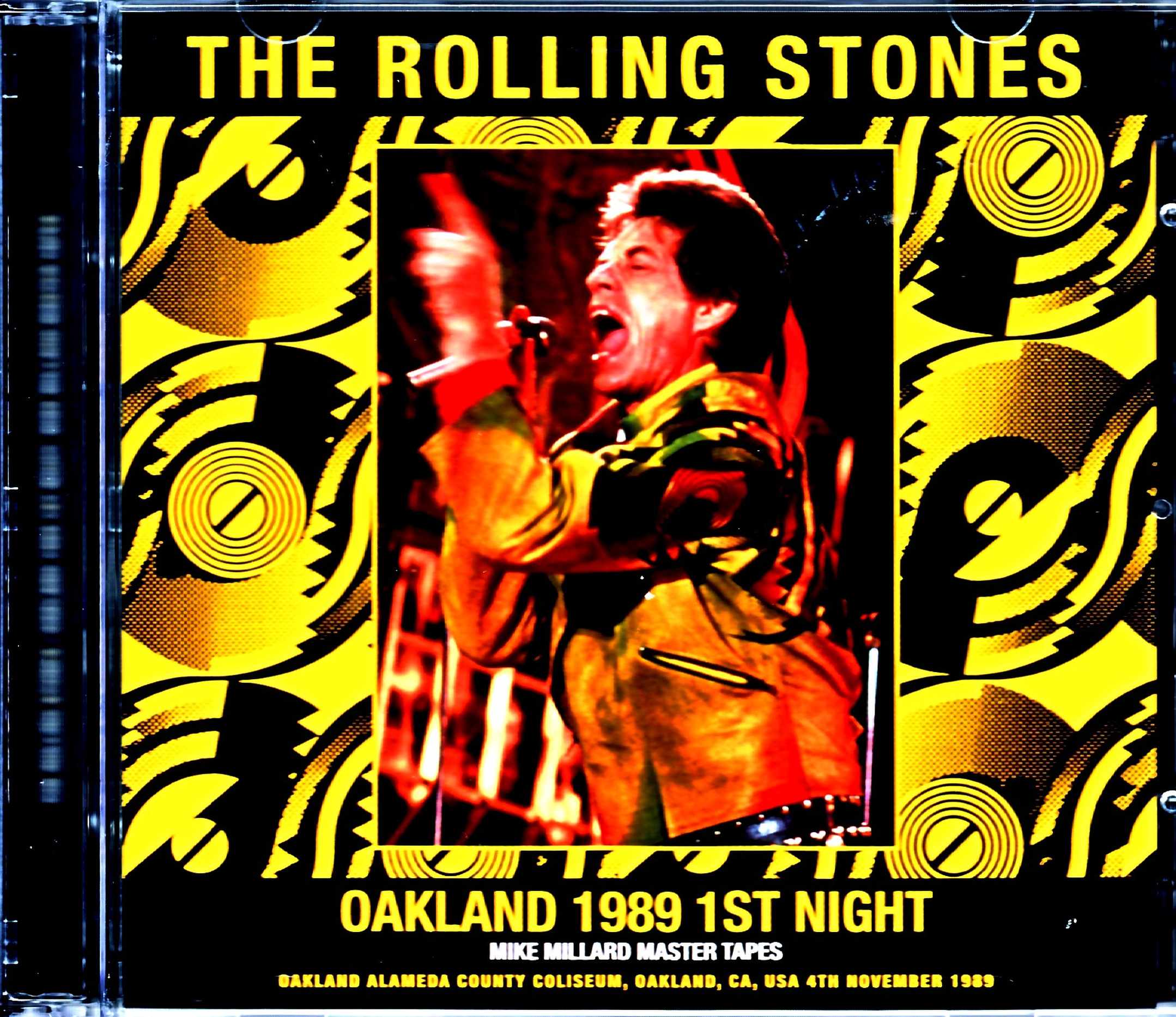 Rolling Stones ローリング・ストーンズ/CA,USA 11.4.1989 Mike Millard Master Tapes