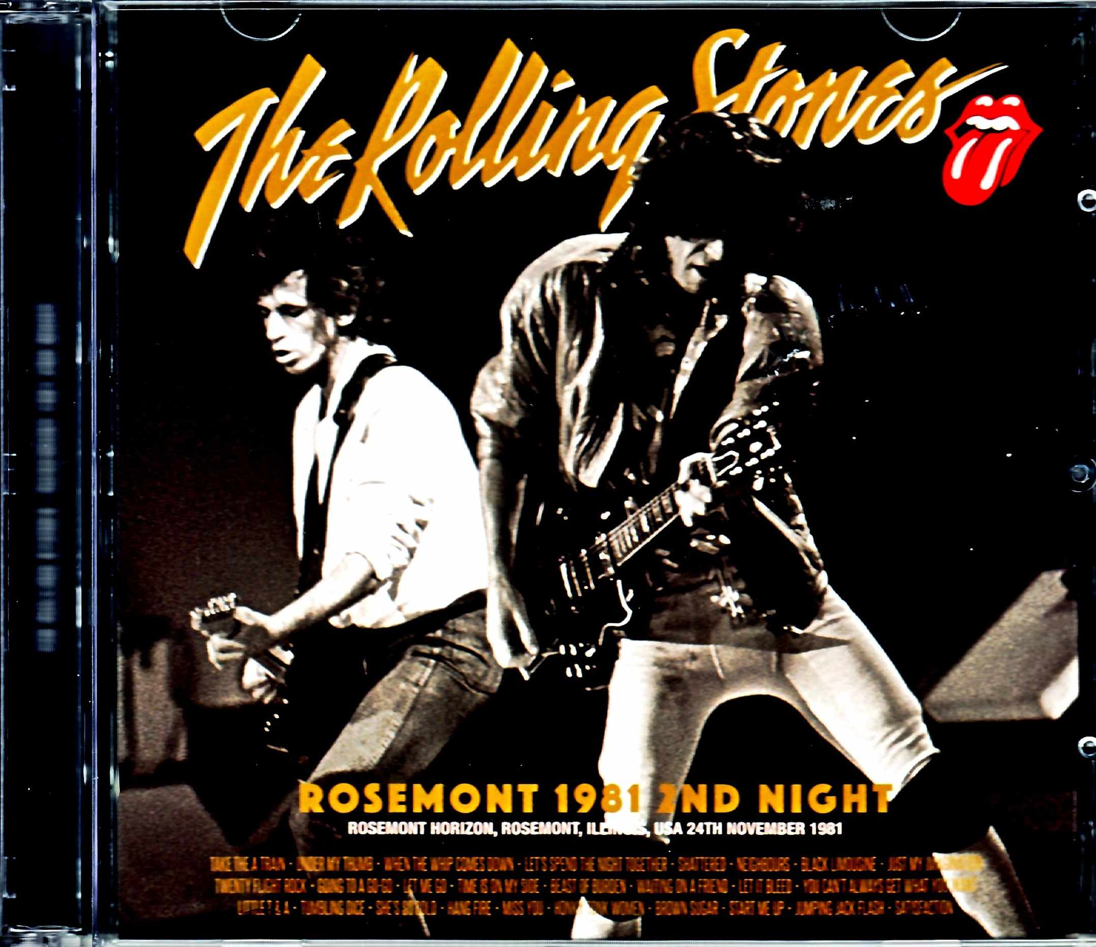 Rolling Stones ローリング・ストーンズ/IL,USA 11.24.1981 Remastered