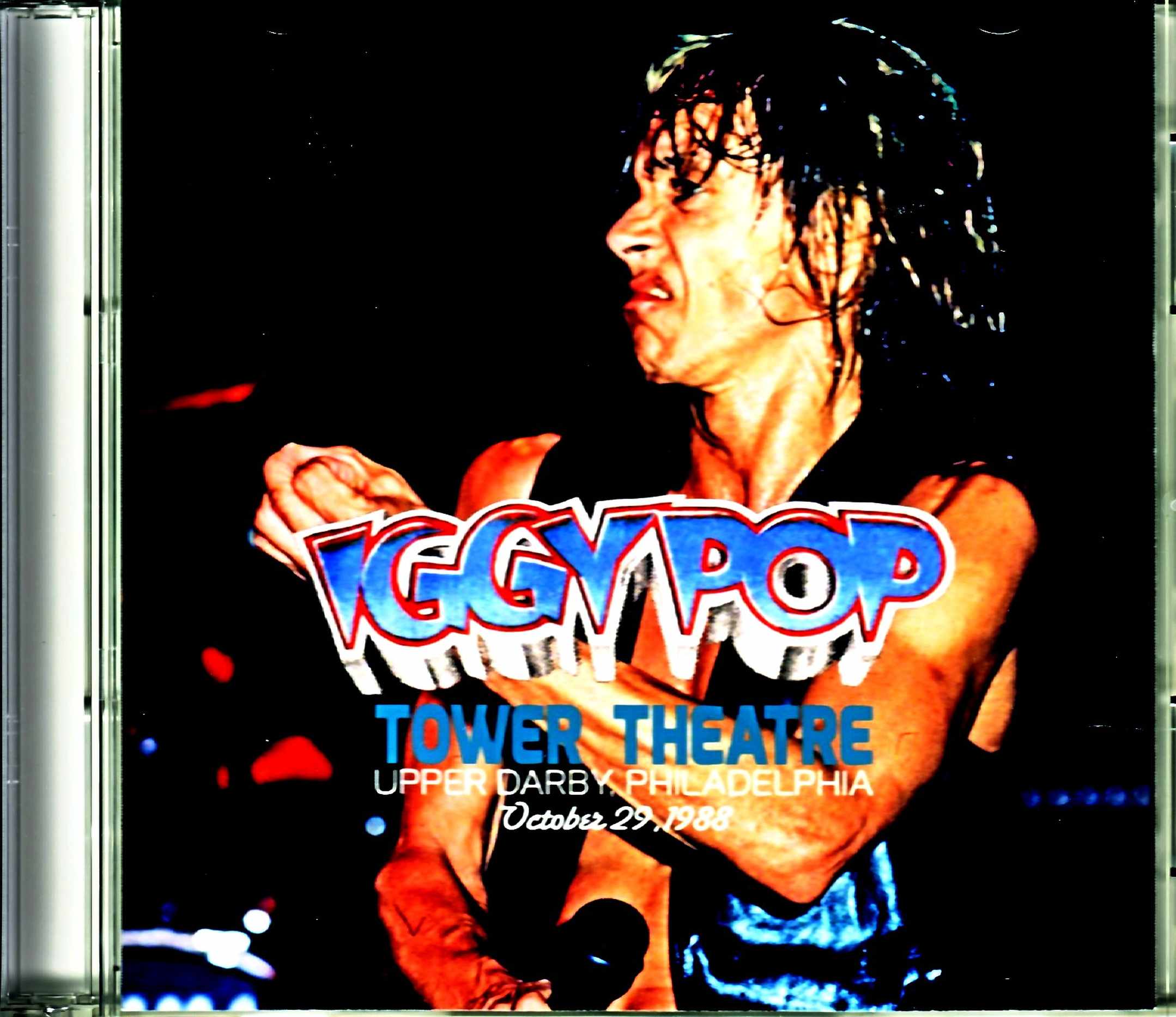 Iggy Pop イギー・ポップ/PA,USA 1988 Complete
