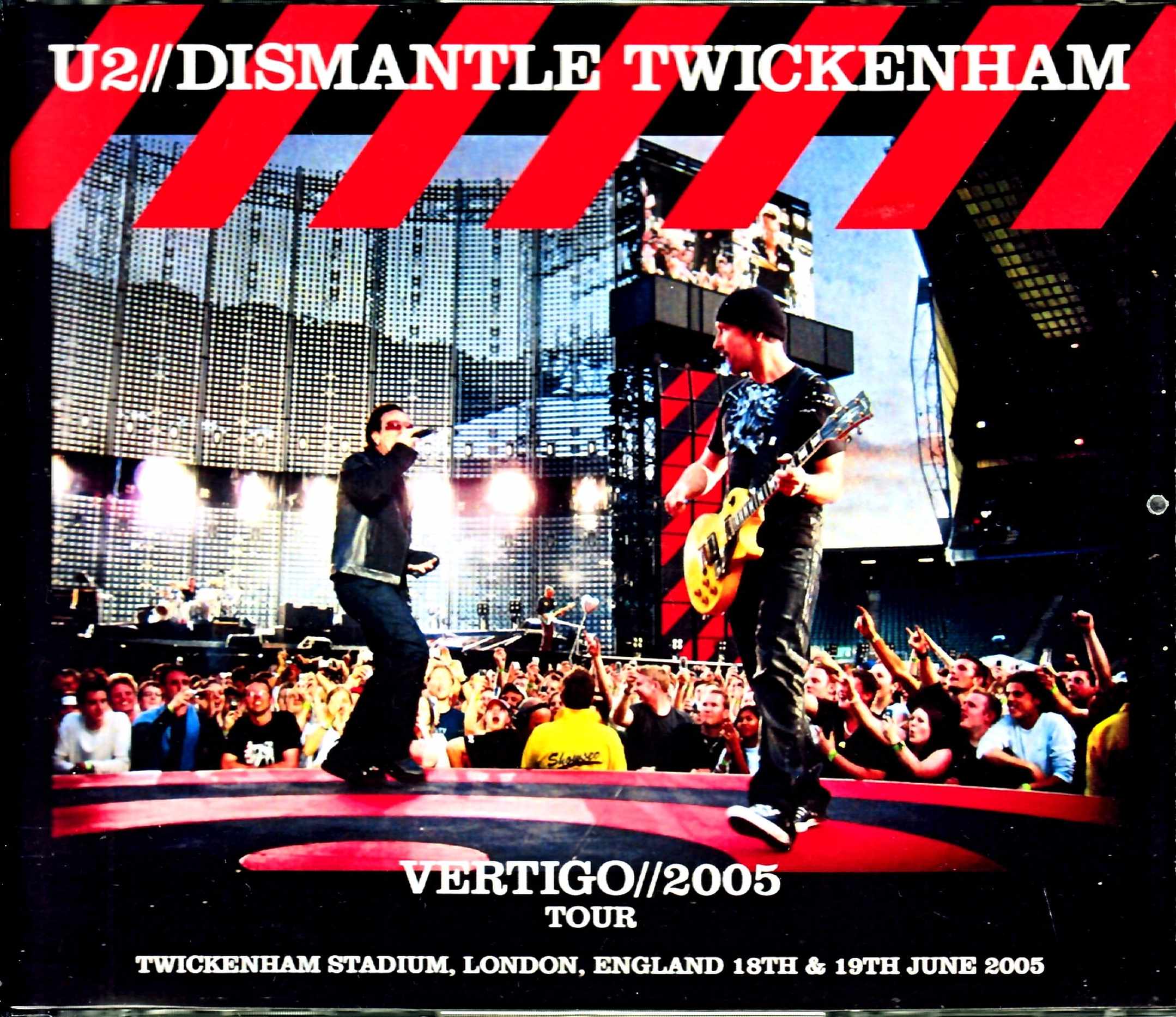 U2 ユーツー/London,UK 2005 2 Days Complete