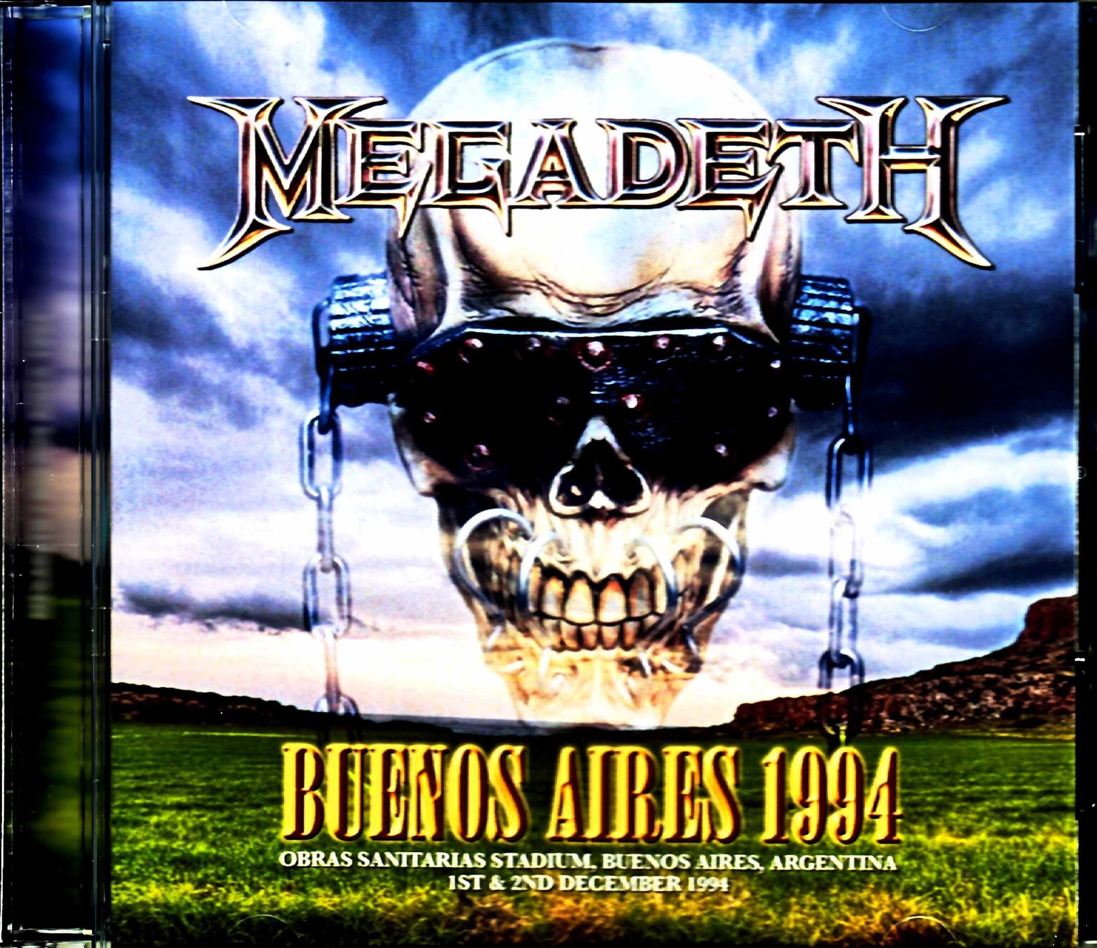 Megadeth メガデス/Argentina 1994 2Days S & V