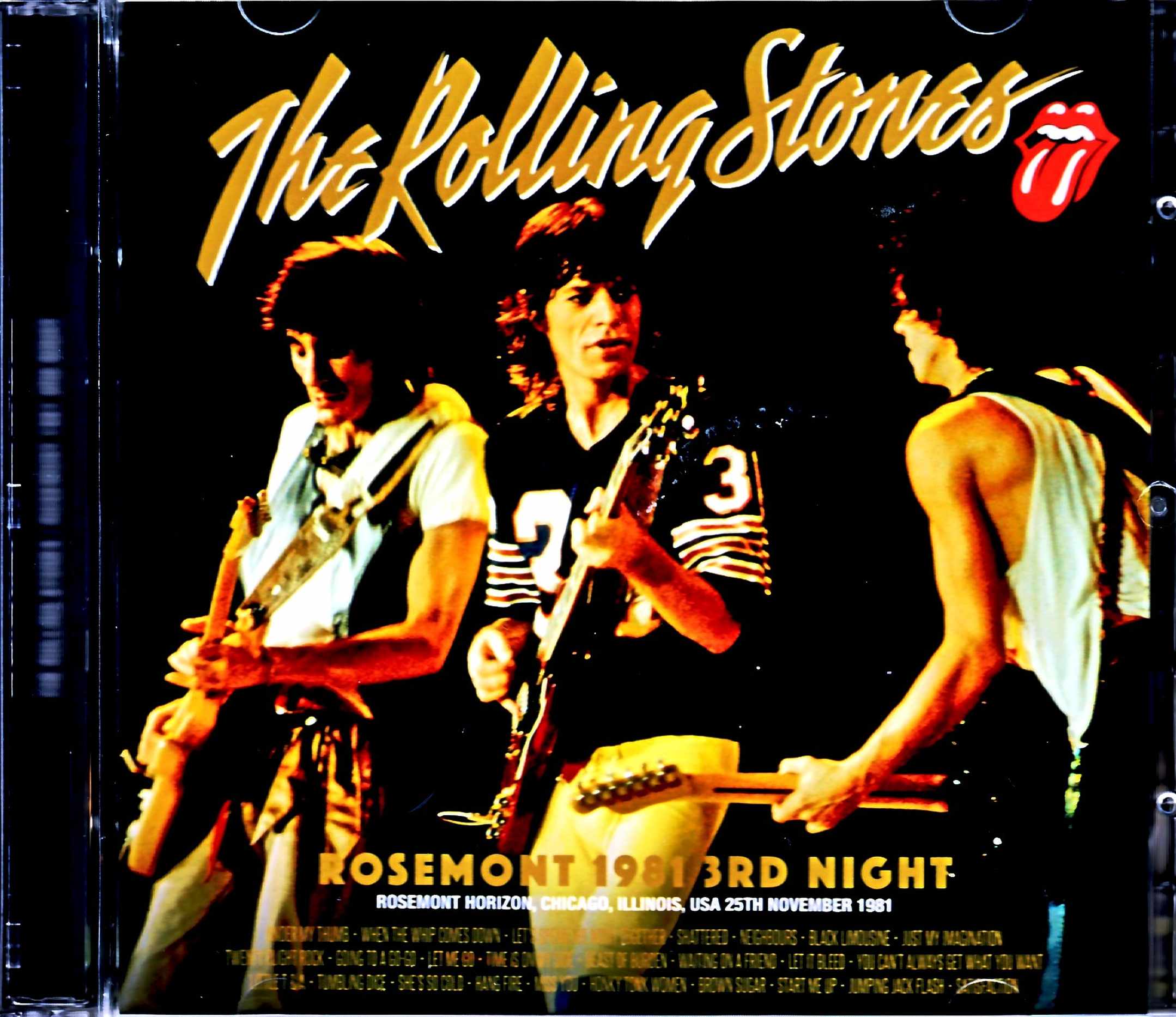 Rolling Stones ローリング・ストーンズ/IL,USA 11.25.1981 Remastered