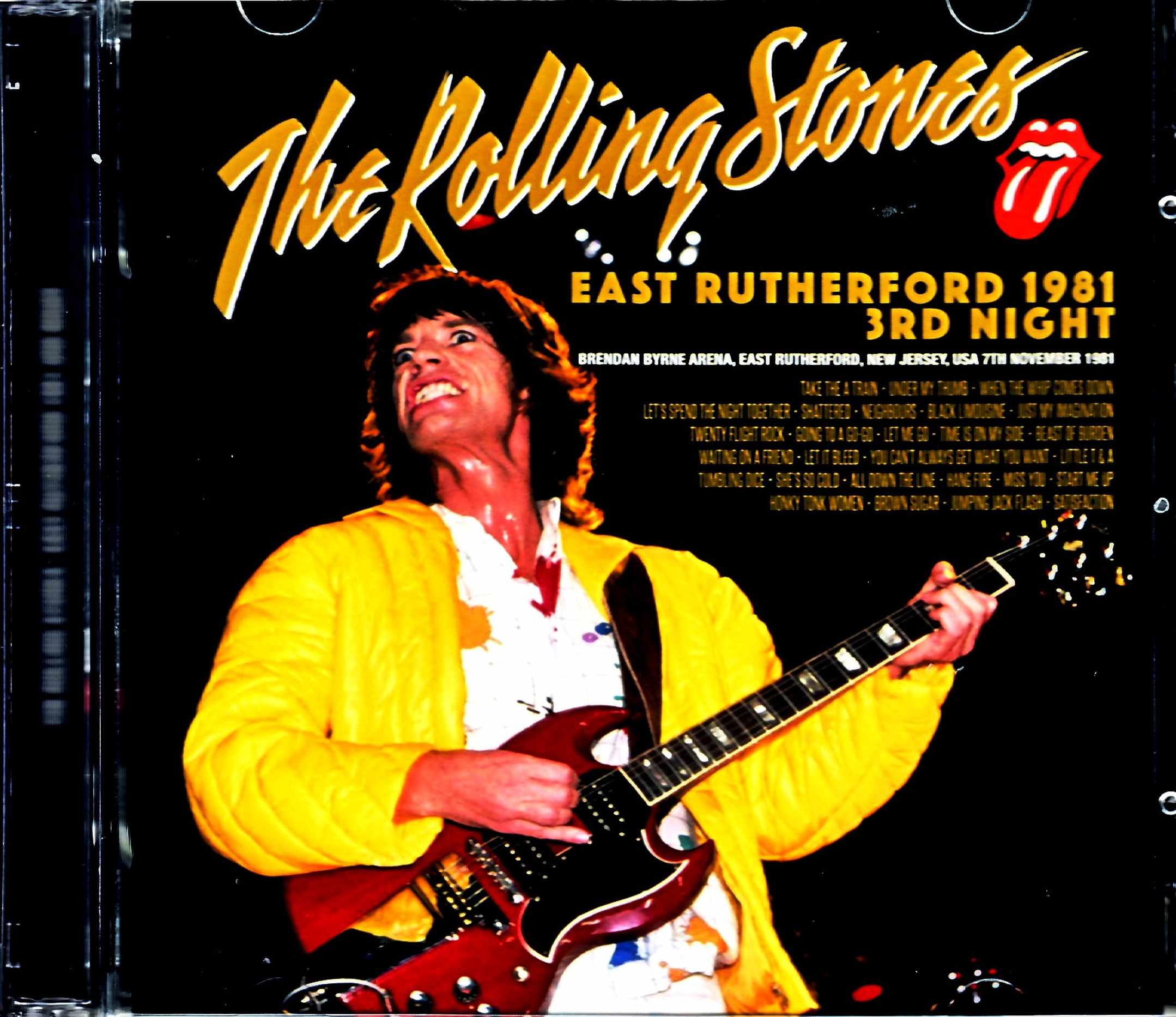 Rolling Stones ローリング・ストーンズ/NJ,USA 11.7.1981 Remastered