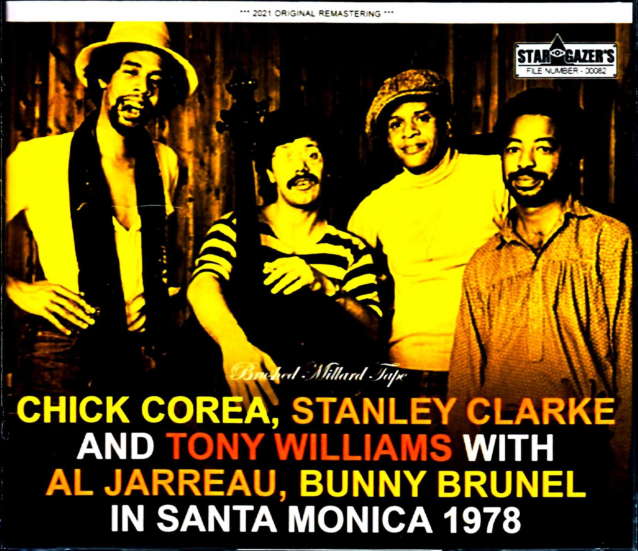 Chick Corea,Stanley Clarke and Tony Williams チック・コリア スタンリー・クラーク/CA,USA 1978 Mike Millard Master Tapes