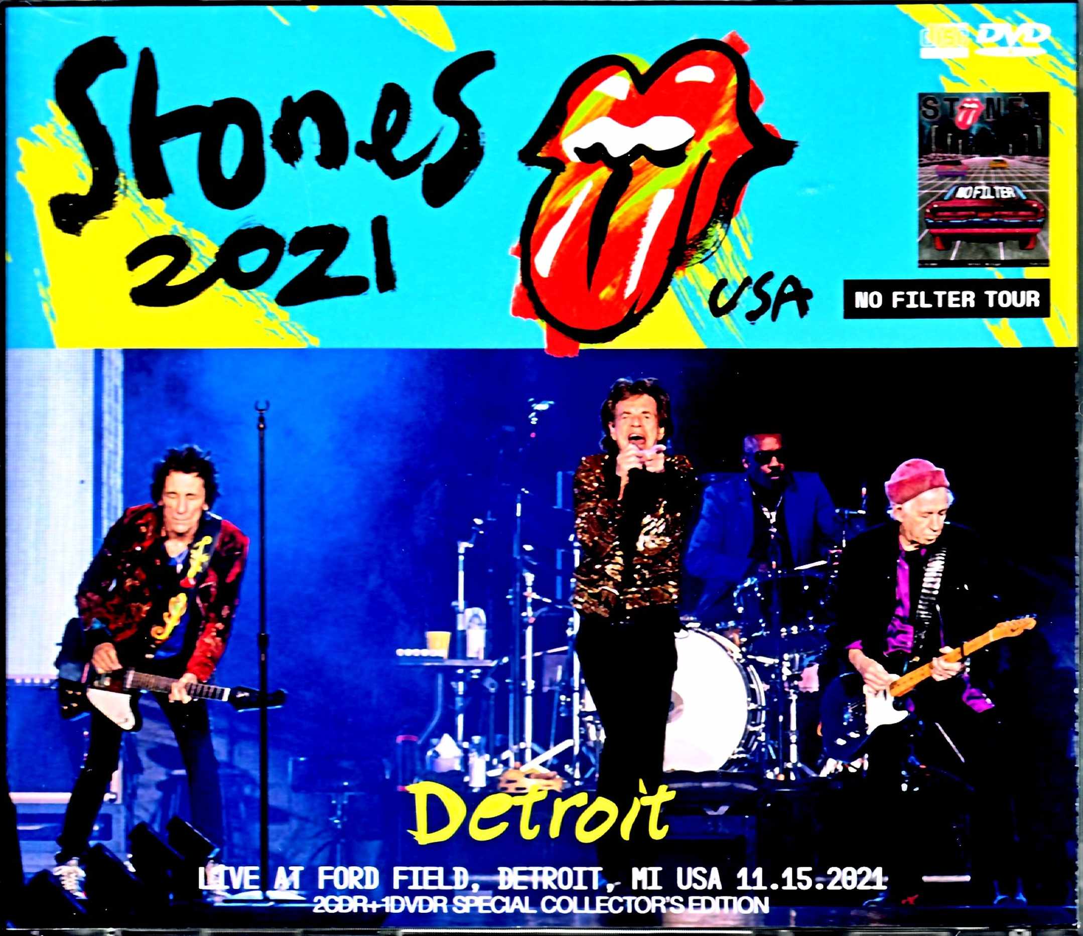 Rolling Stones ローリング・ストーンズ/MI,USA 2021 S & V