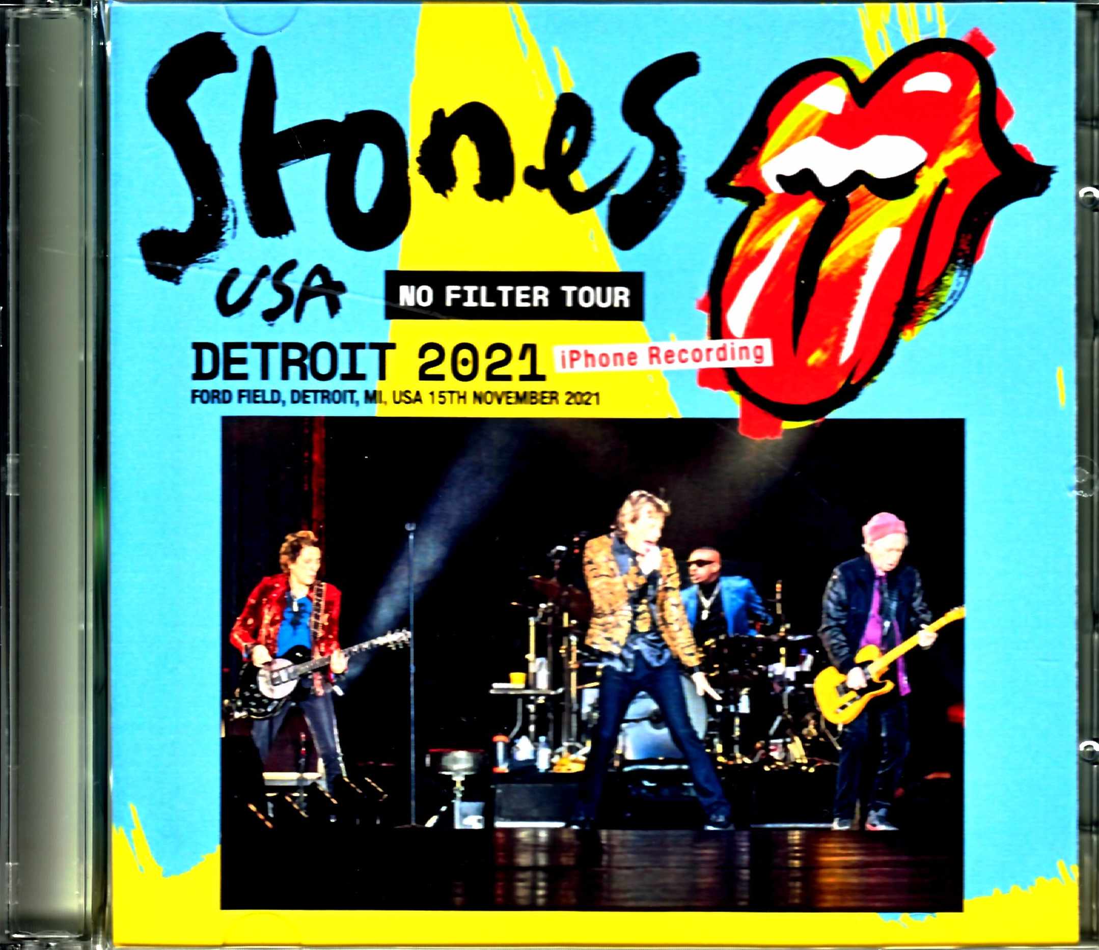 Rolling Stones ローリング・ストーンズ/MI,USA 2021 iPhone Recording