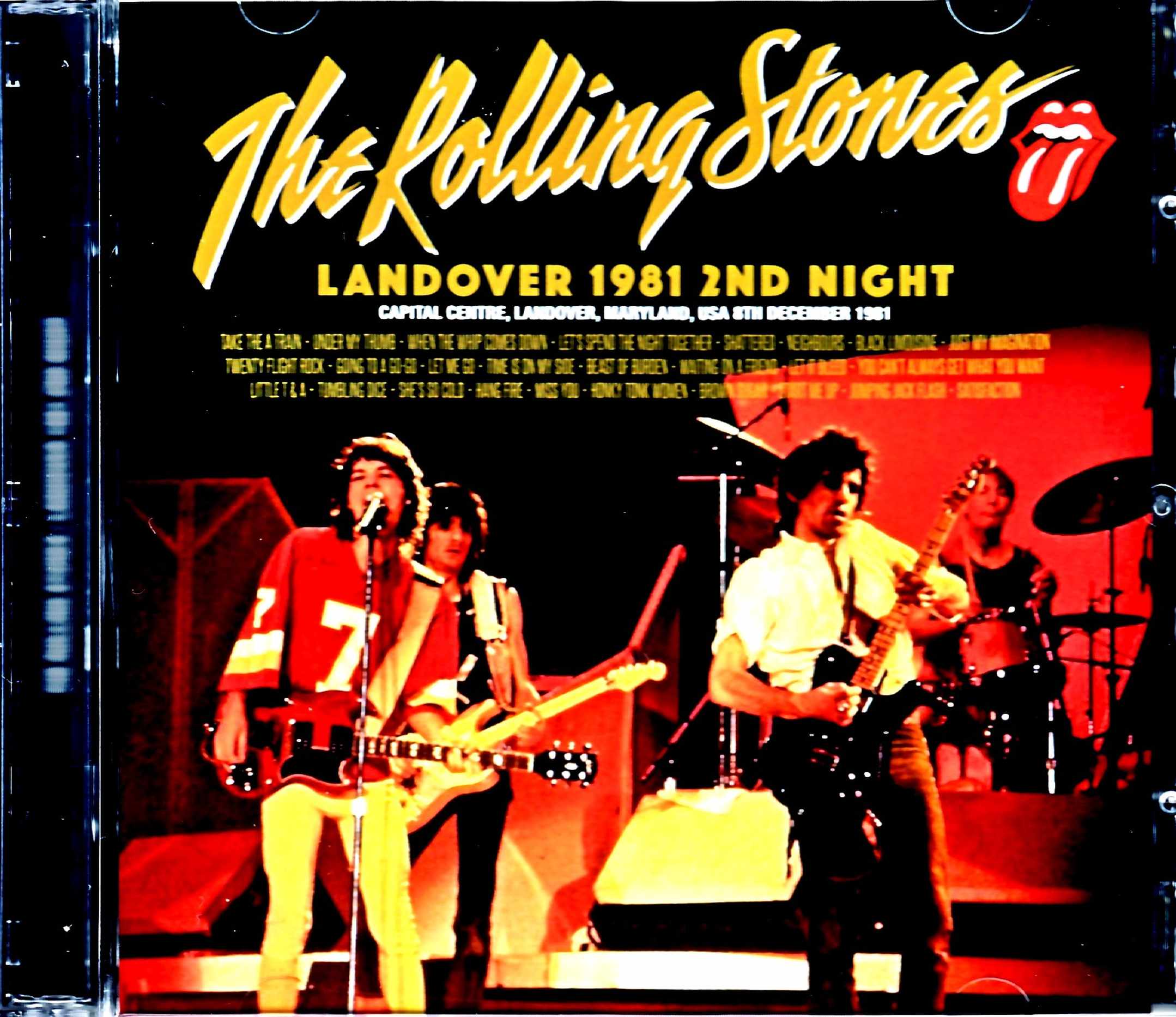 Rolling Stones ローリング・ストーンズ/MD,USA 12.8.1981 Upgrade