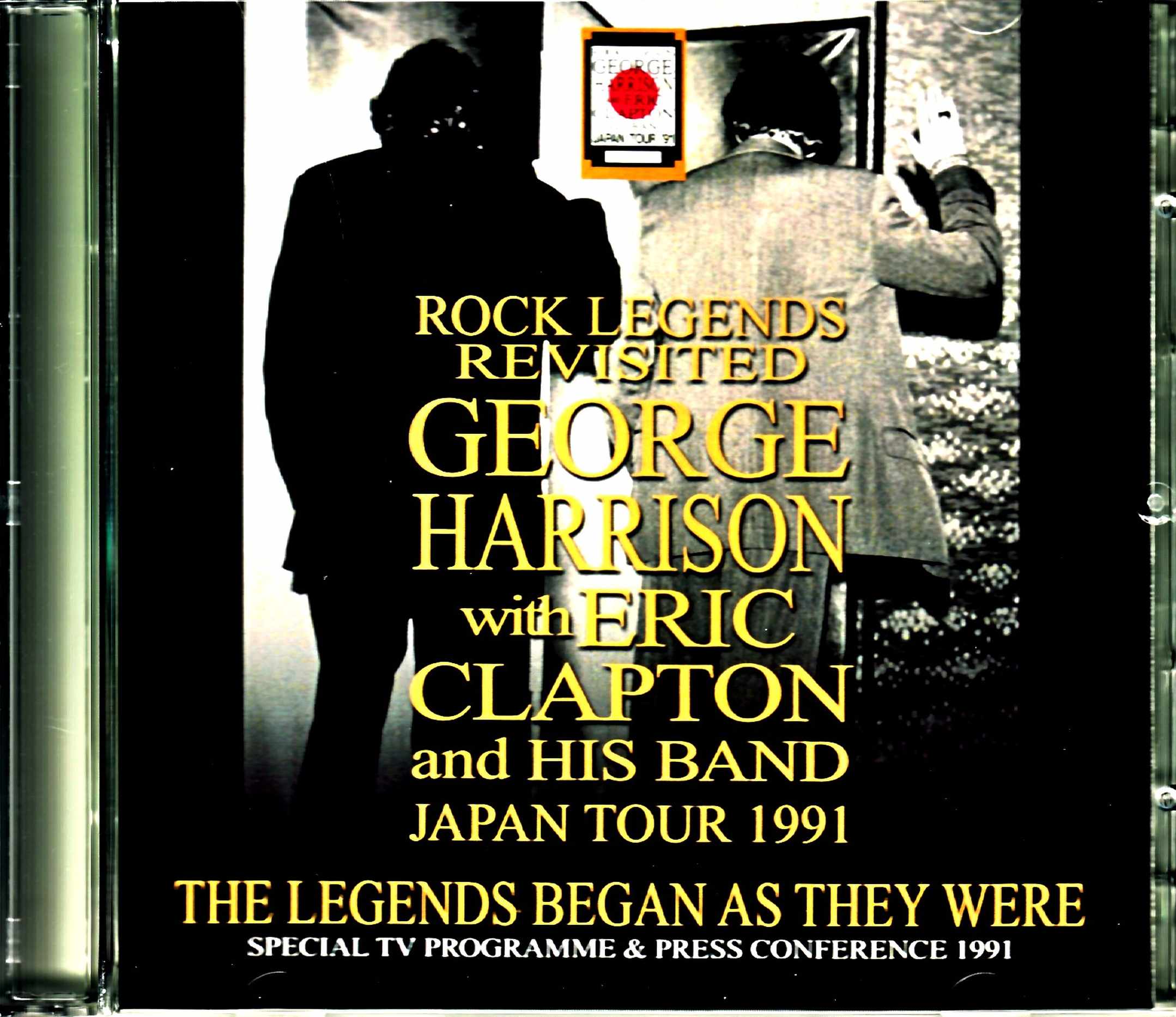 George Harrison Eric Clapton ジョージ・ハリソン エリック・クラプトン/素晴らしき仲間たち Tokyo,Japan 1991 DAT Master & TV Program