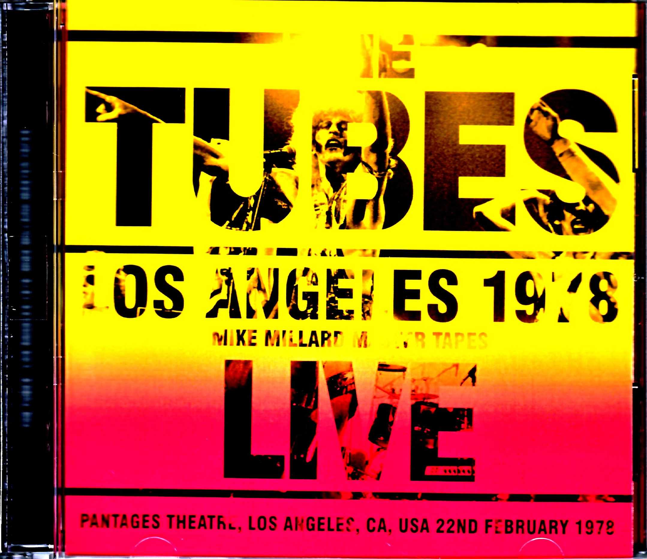 Tubes チューブス/CA,USA 1978 Mike Millard Master Tapes