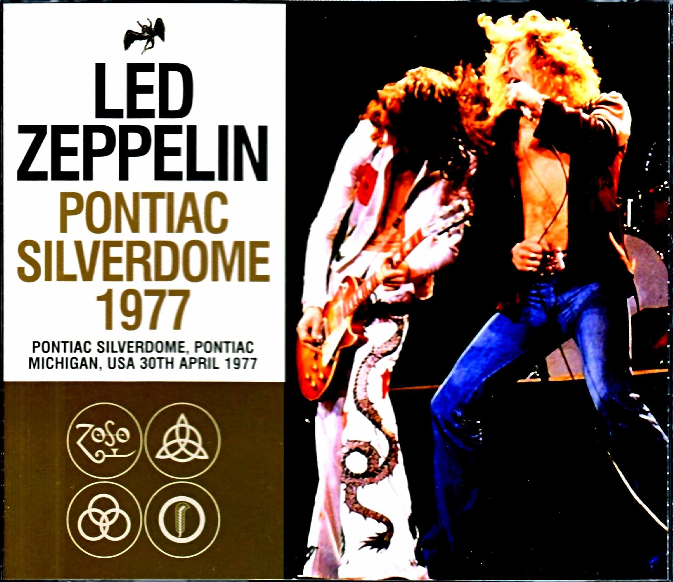 Led Zeppelin レッド・ツェッペリン/MI,USA 1977