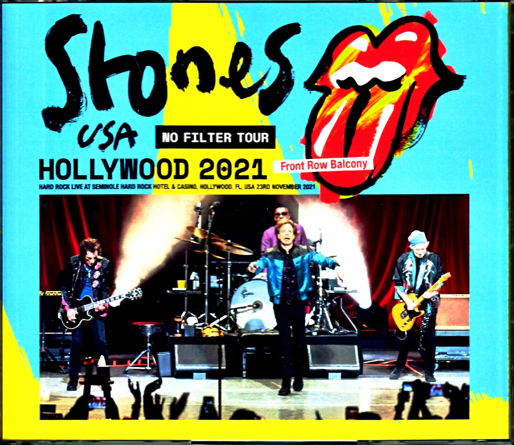 Rolling Stones ローリング・ストーンズ/FL.USA 11.23.2021 S & V Front Row Balcony