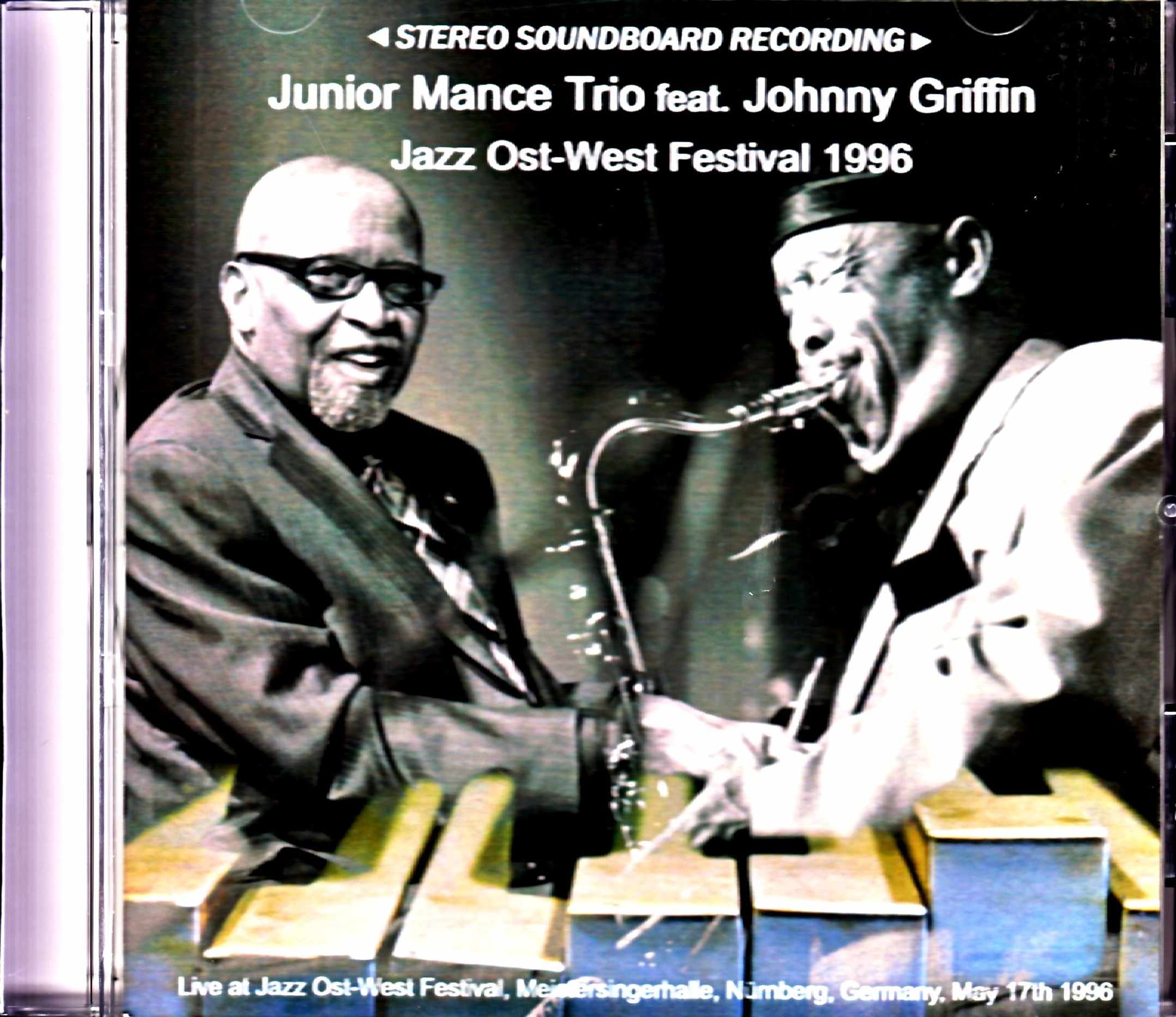 Junior Mance Trio Johnny Griffin ジュニア・マンス ジョニー・グリフィン/Germany 1996