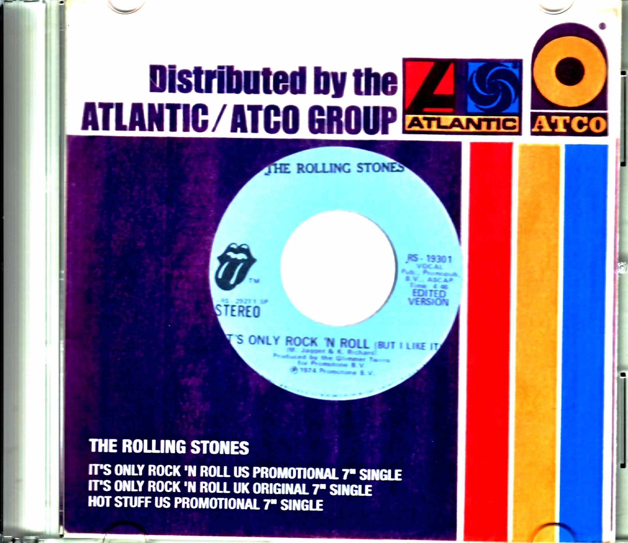 Rolling Stones ローリング・ストーンズ/It's Only Rock 'N Roll  US Promotional & UK Original 7" Singles