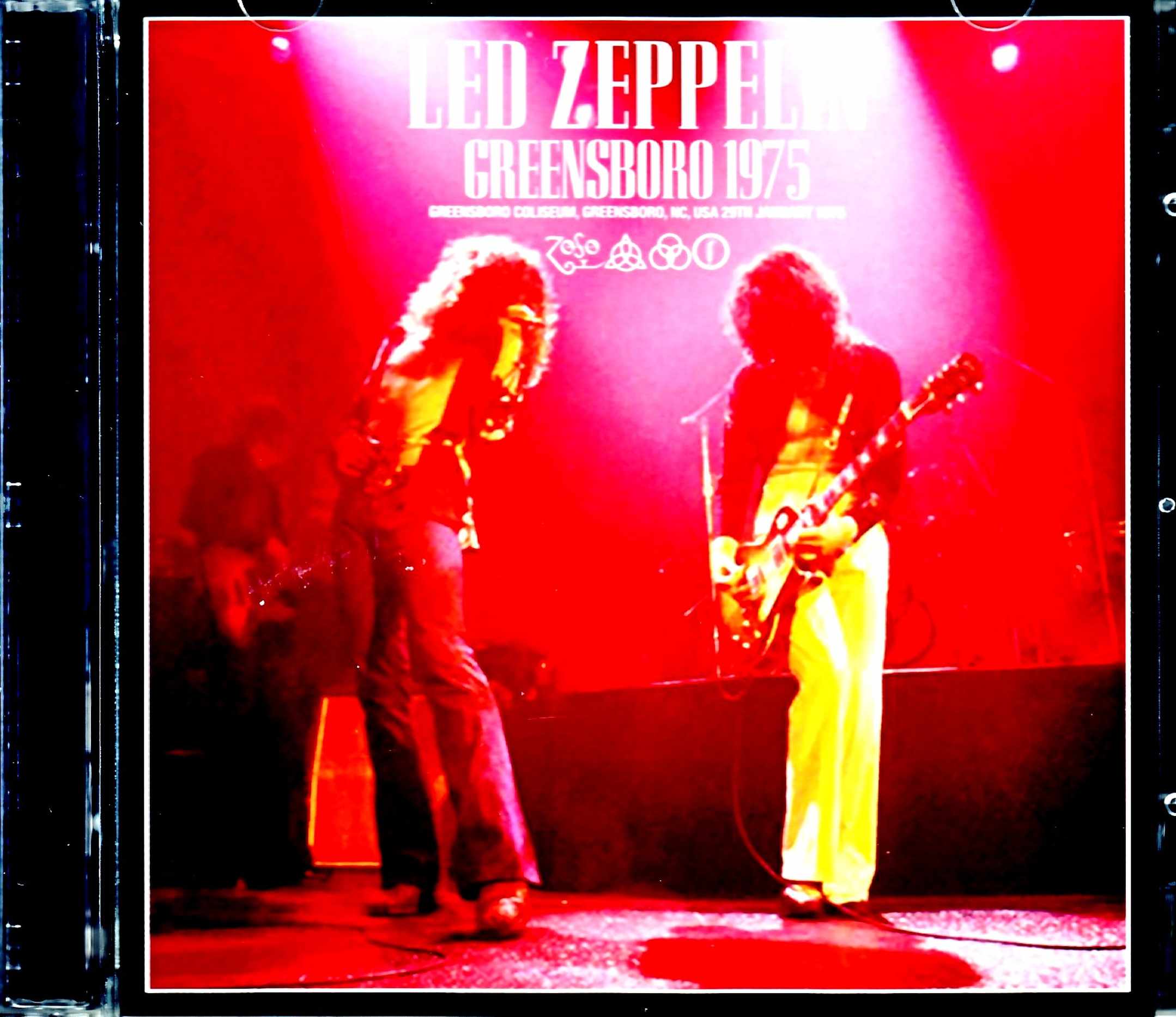 Led Zeppelin レッド・ツェッペリン/NC,USA 1975 Upgrade