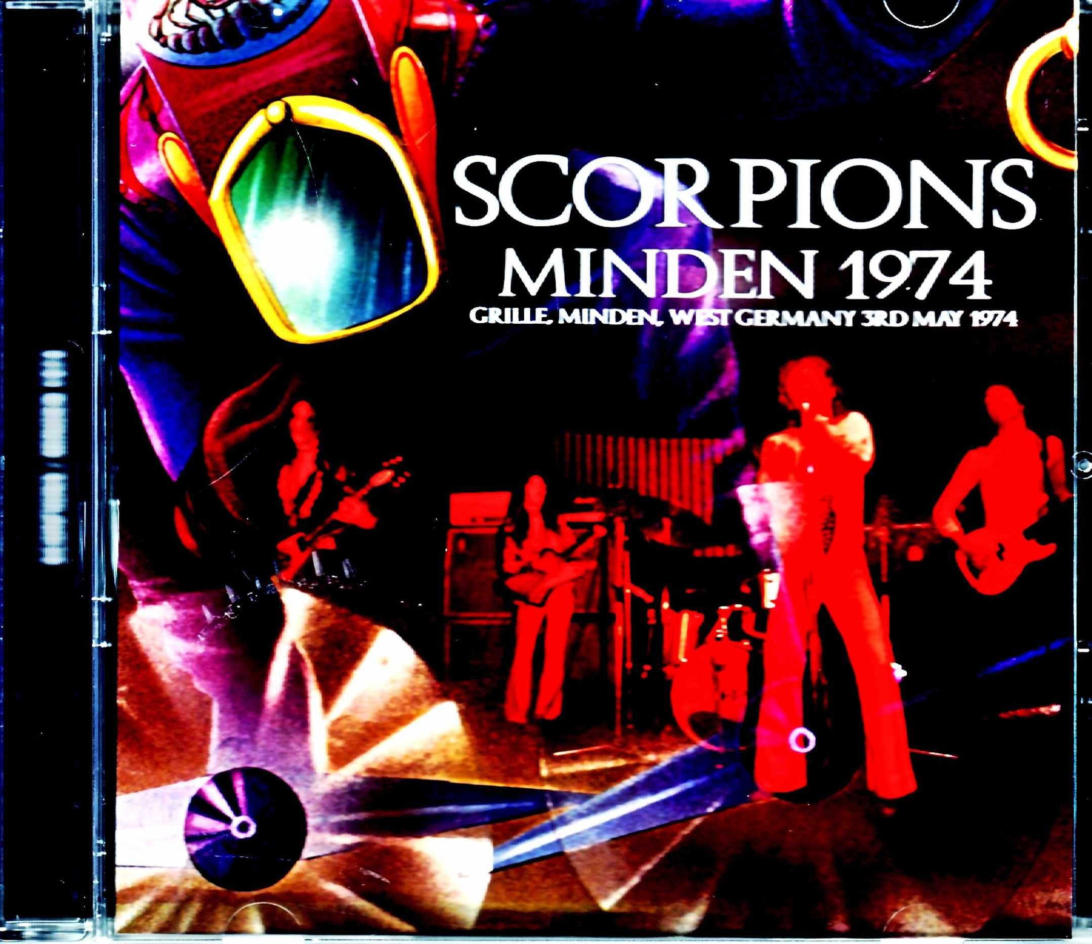 Scorpions スコーピオンズ/West Germany 5.3.1974 New Source