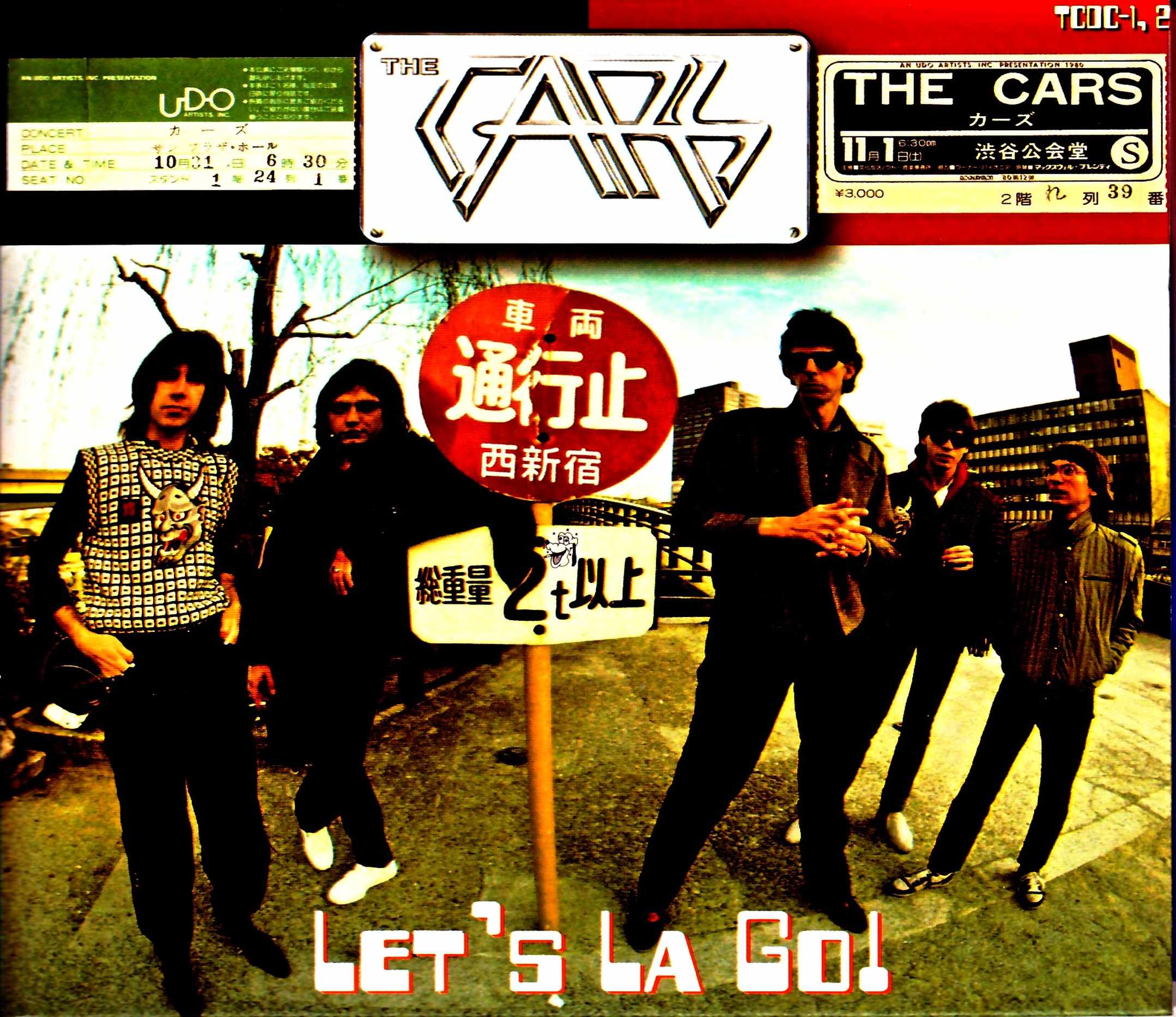 Cars カーズ/東京・中野サンプラザ 渋谷公会堂 1980年 Tokyo,Japan 2Days