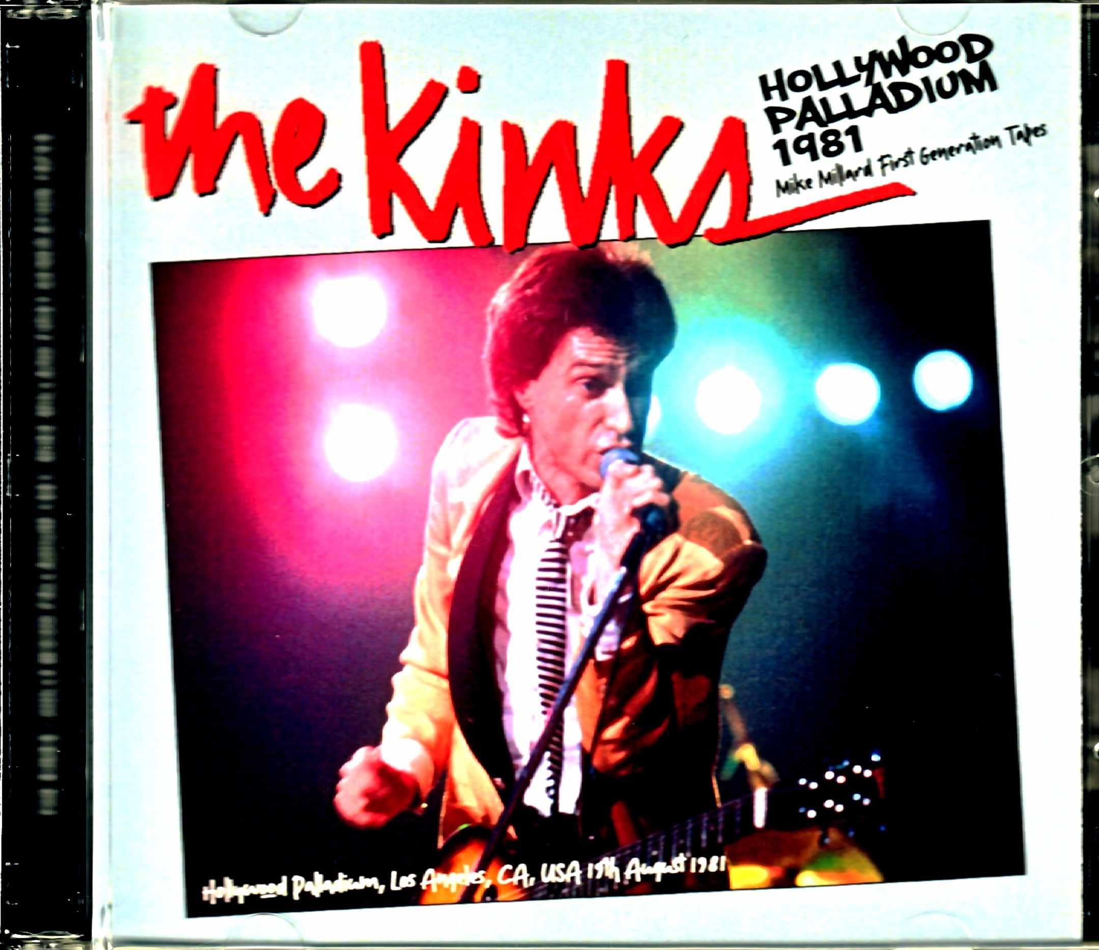Kinks キンクス/CA,USA 1981 Mike Millard Master Tapes