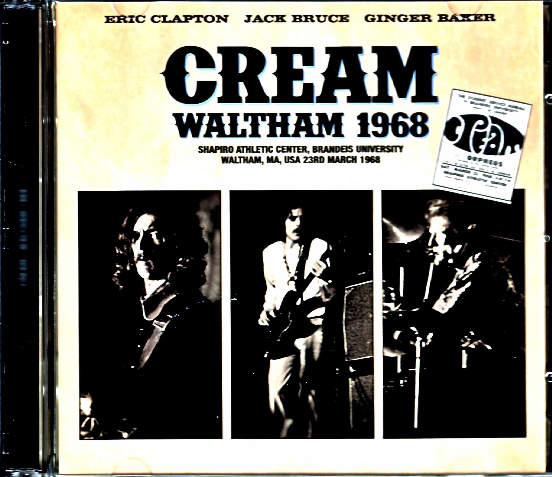 Cream クリーム/MA,USA 1968 Upgrade
