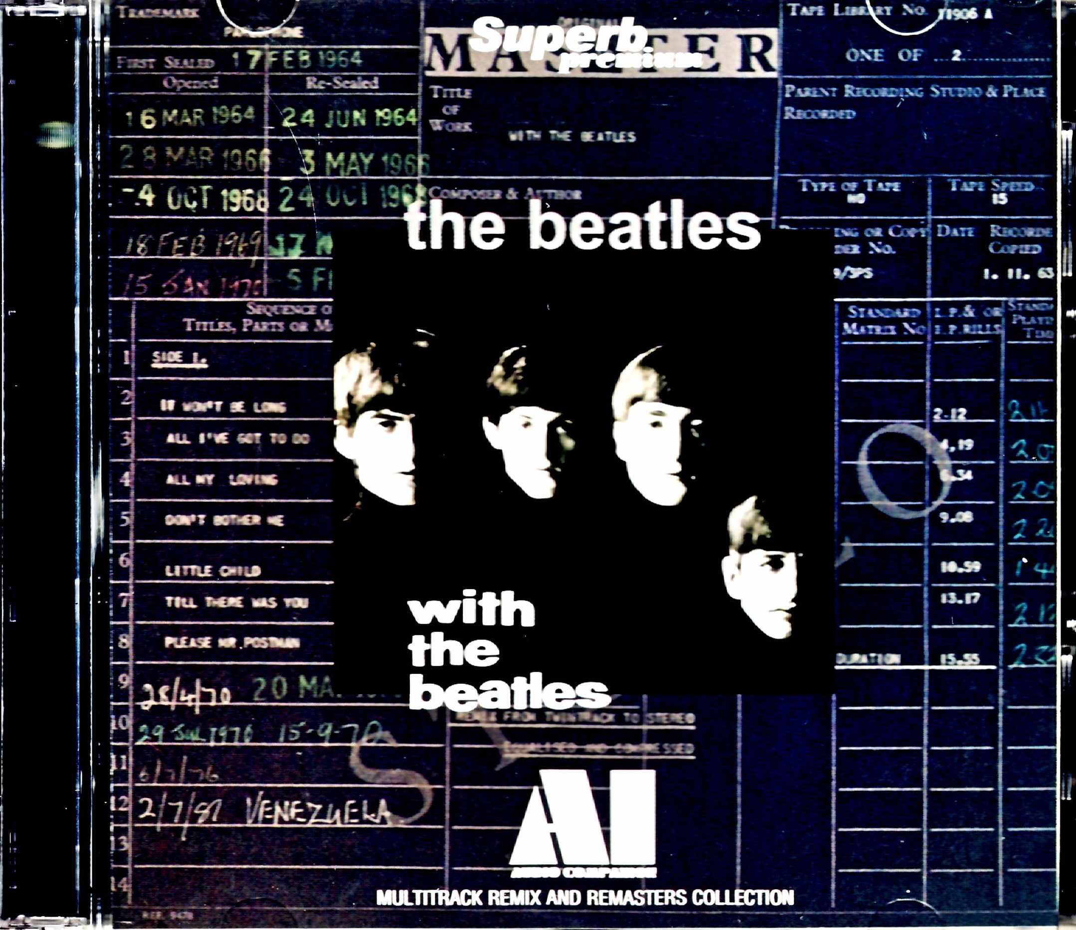 Beatles ビートルズ/ウィズ・ザ・ビートルズ With the Beatles AI Audio Compilation