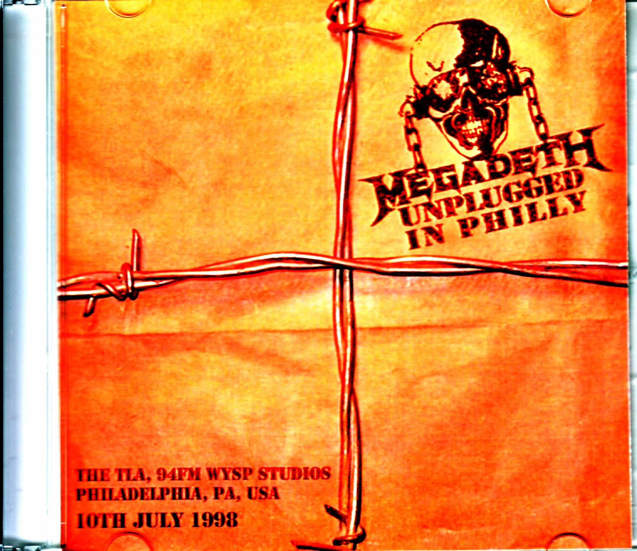 Megadeth メガデス/ファンクラブ限定 PA,USA 1998 & more