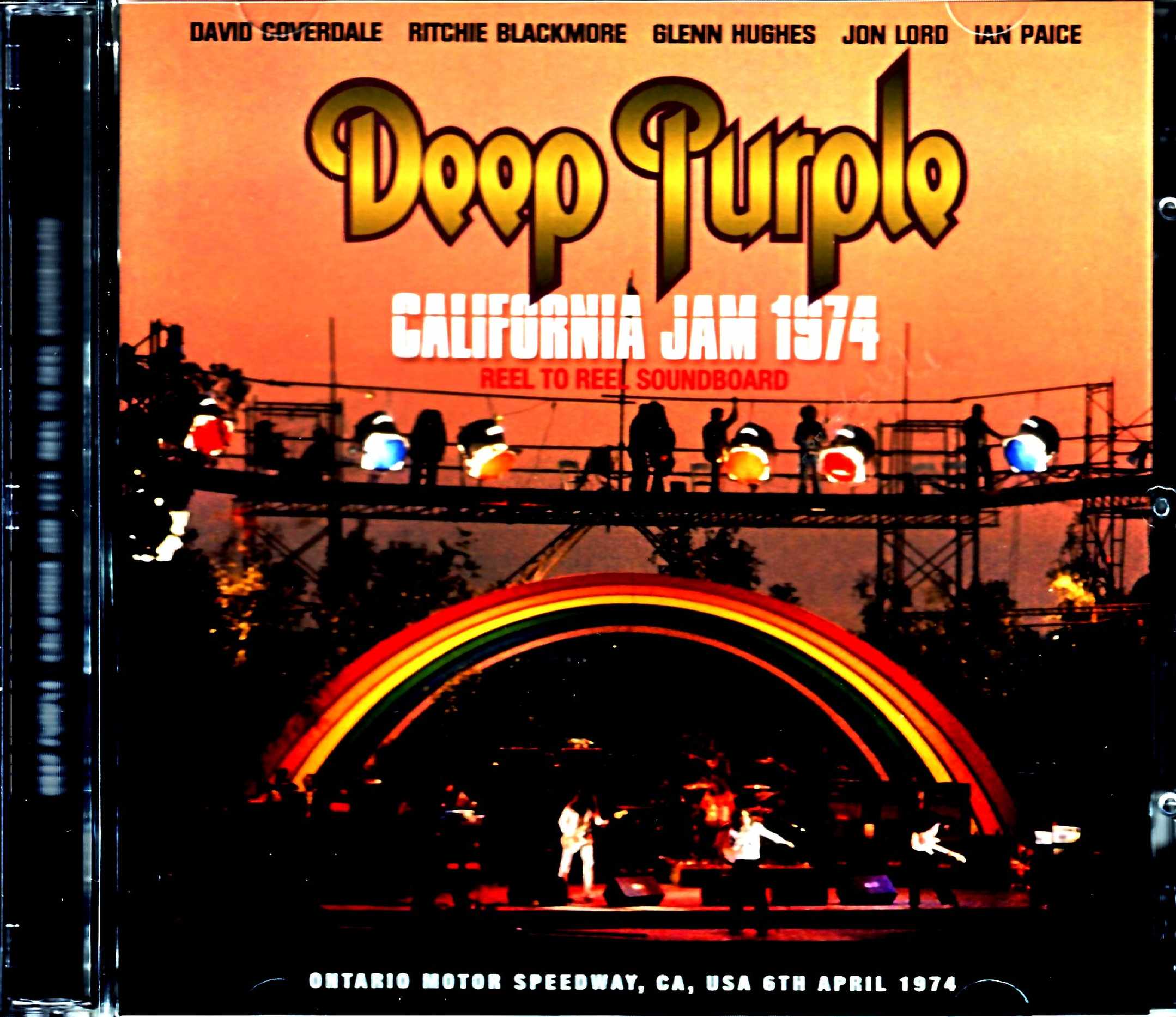 Deep Purple ディープ・パープル/California Jam CA,USA 1974 New Source