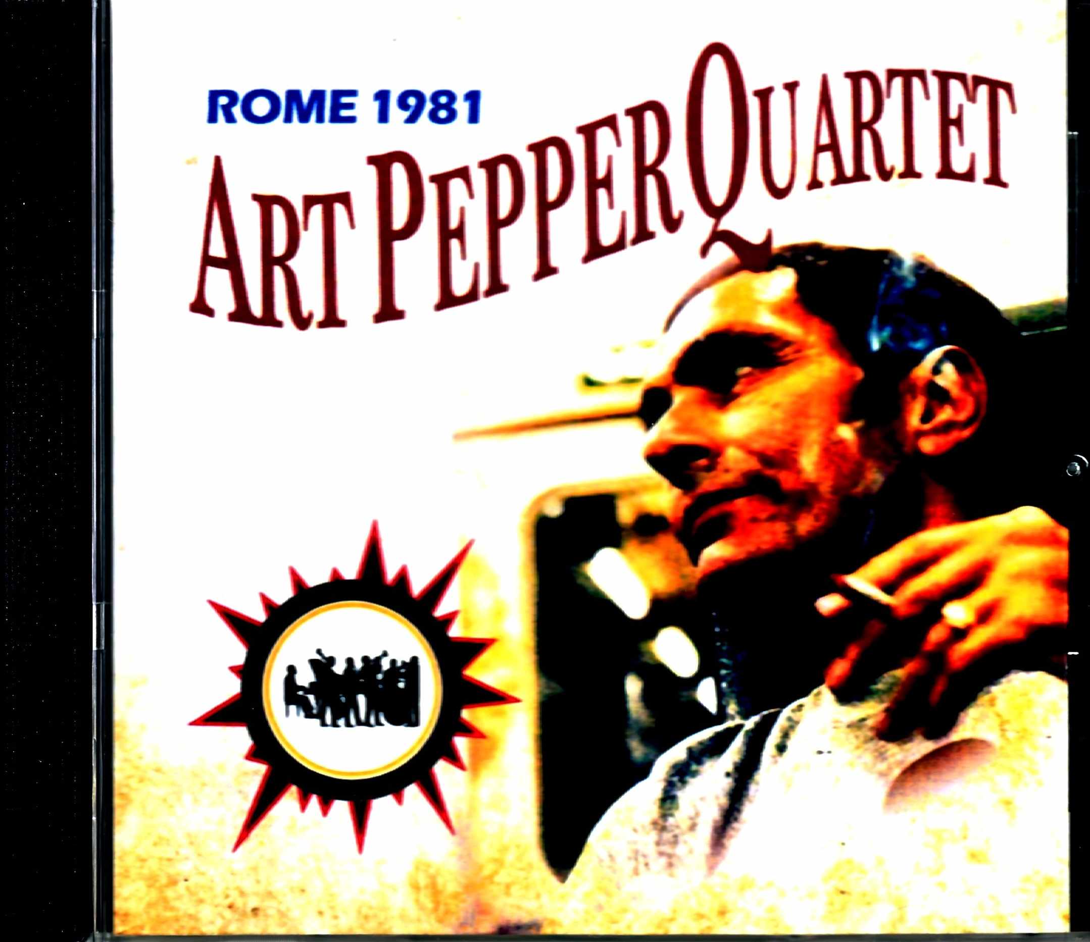 Art Pepper Quartet アート・ペッパー/Italy 1981