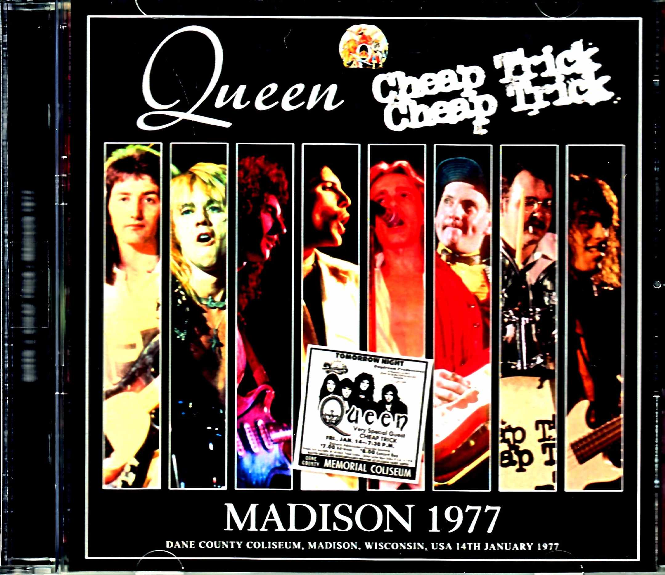 Queen Cheap Trick クィーン チープ・トリック/NY,USA 1977 New Source