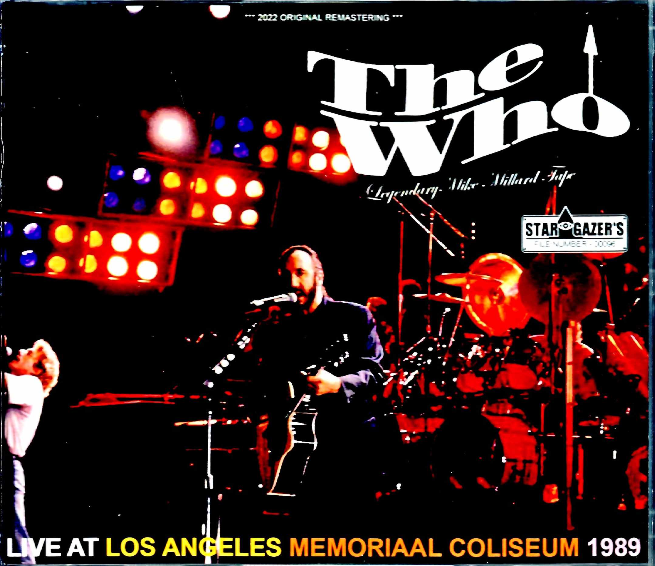 Who,The ザ・フー/CA,USA 1989 Mike Millard Master Tapes