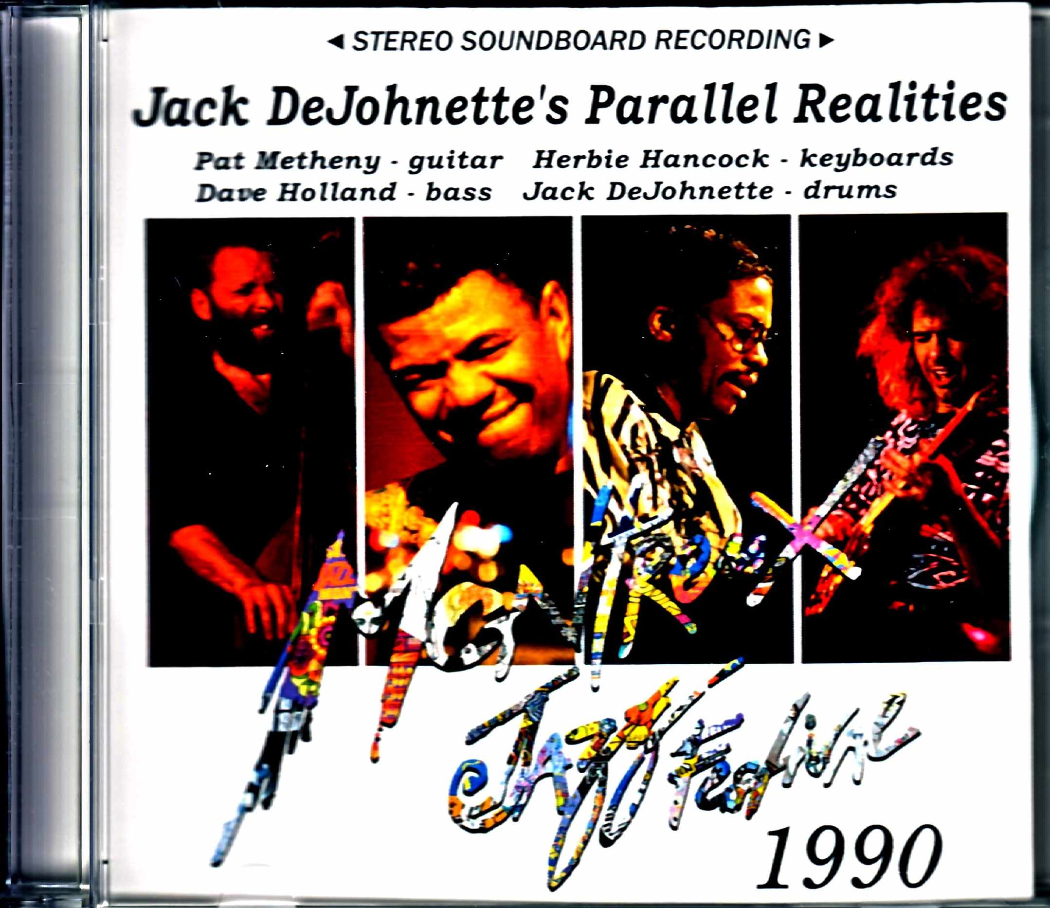 Jack DeJohnette's Parallel Realities Pat Metheny,Herbie Hancock ジャック・デジョネット/Switzerland 1990