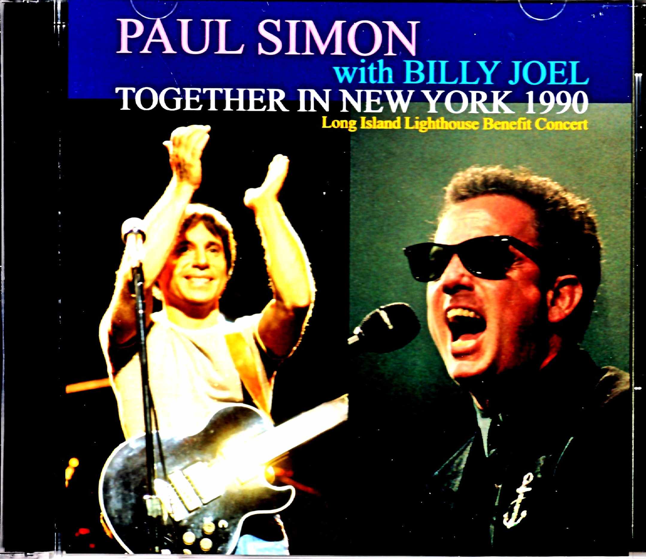 Paul Simon Billy Joel ポール・サイモン ビリー・ジョエル/NY,USA 1990