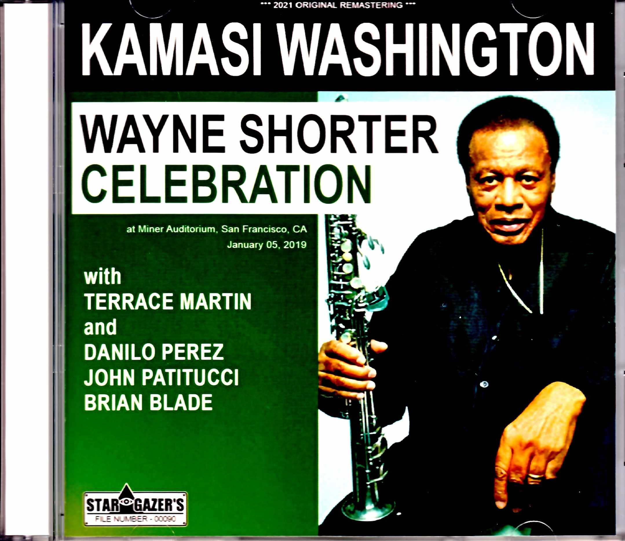 Kamasi Washinton Terrace Martin Danilo Perez カマシ・ワシントン テラス・マーティン/CA,USA 1.5.2019