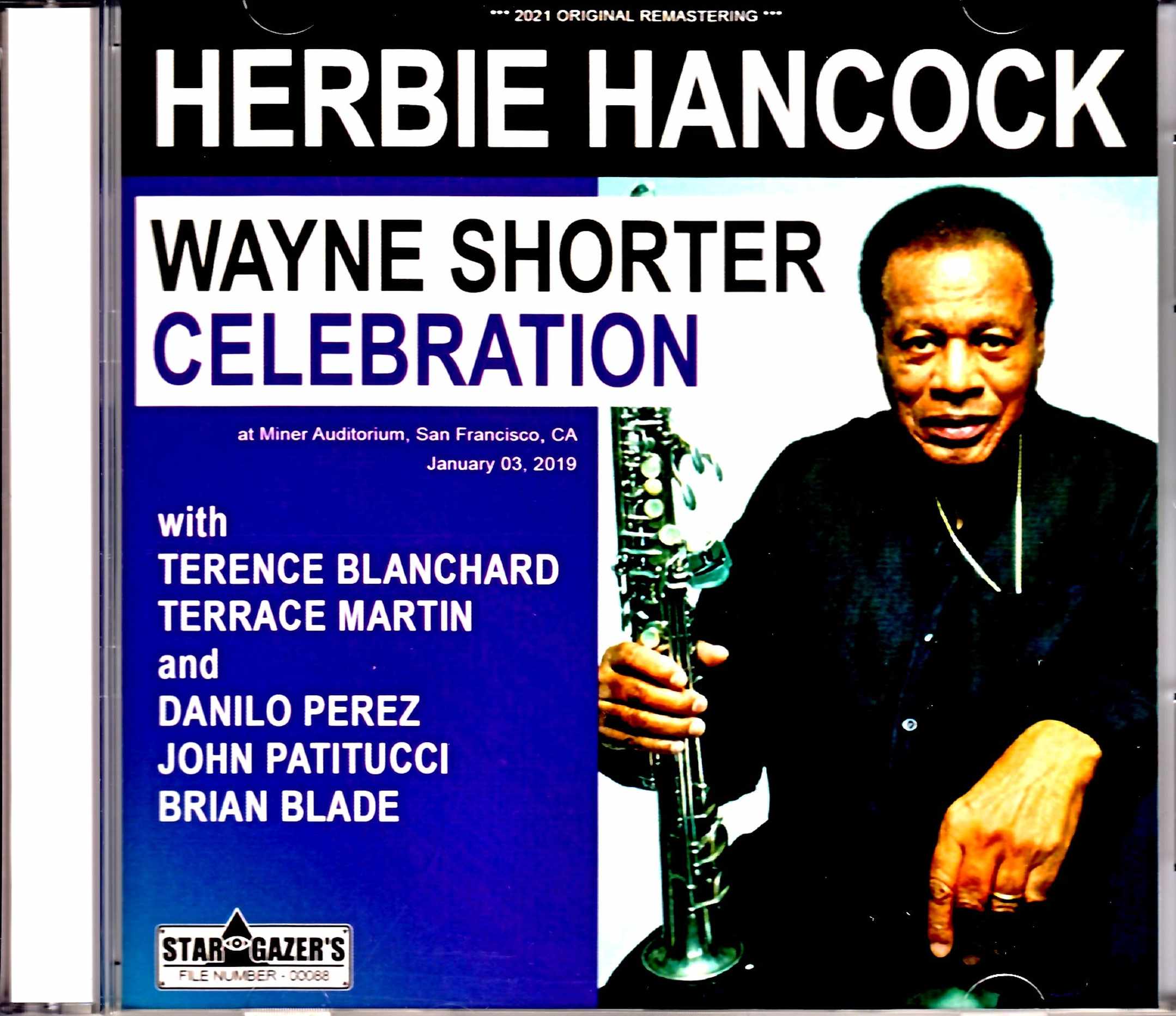 Herbie Hancock Brian Blade Terence Blanchard ハービー・ハンコック ブライアン・ブレイド/CA,USA 1.3.2019
