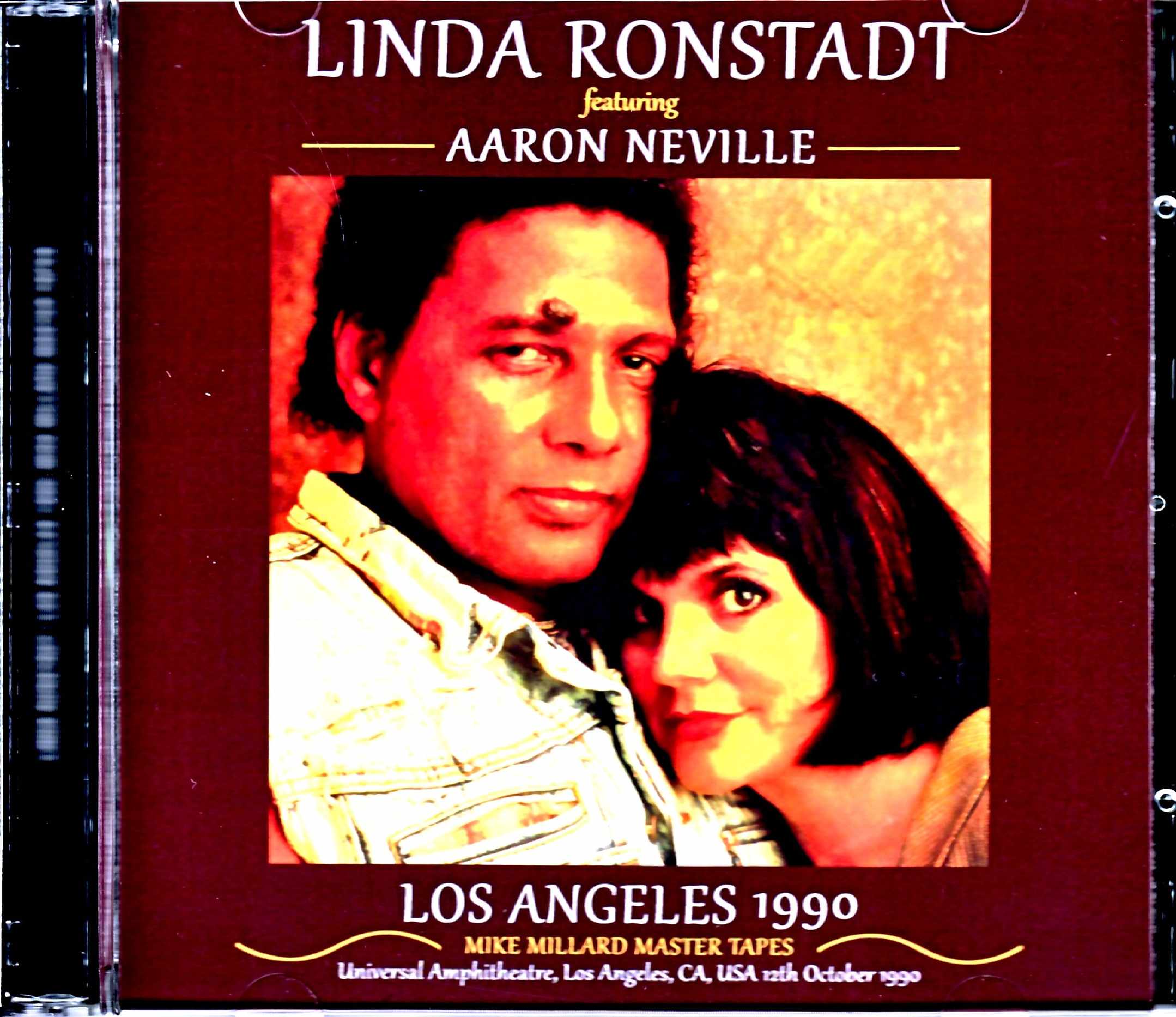 Linda Ronstadt Aaron Neville リンダ・ロンシュタッド アーロン・ネヴィル/CA,USA 10.12.1990 Mike Millard Master Tapes