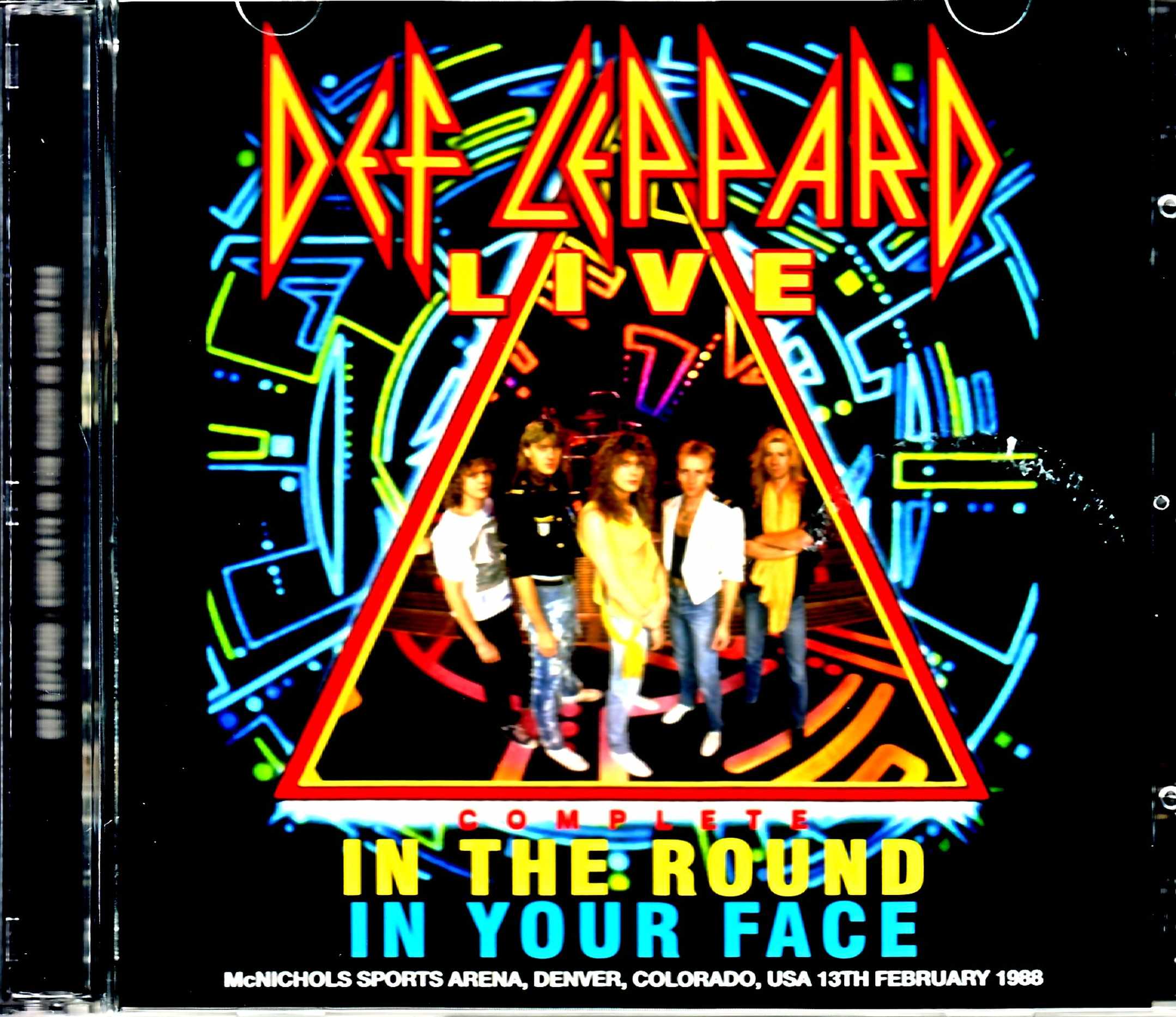 Def Leppard デフ・レパード/CO,USA 1988
