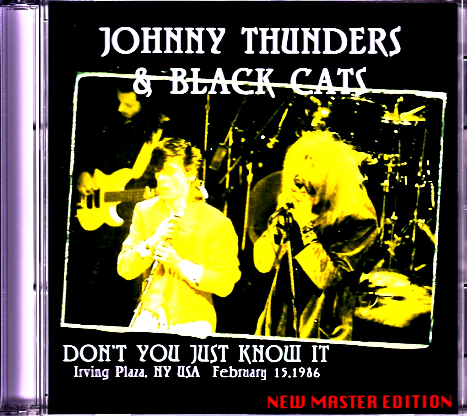Johnny Thunders & Black Cats ジョニー・サンダース/NY,USA 1986 New Master Edition