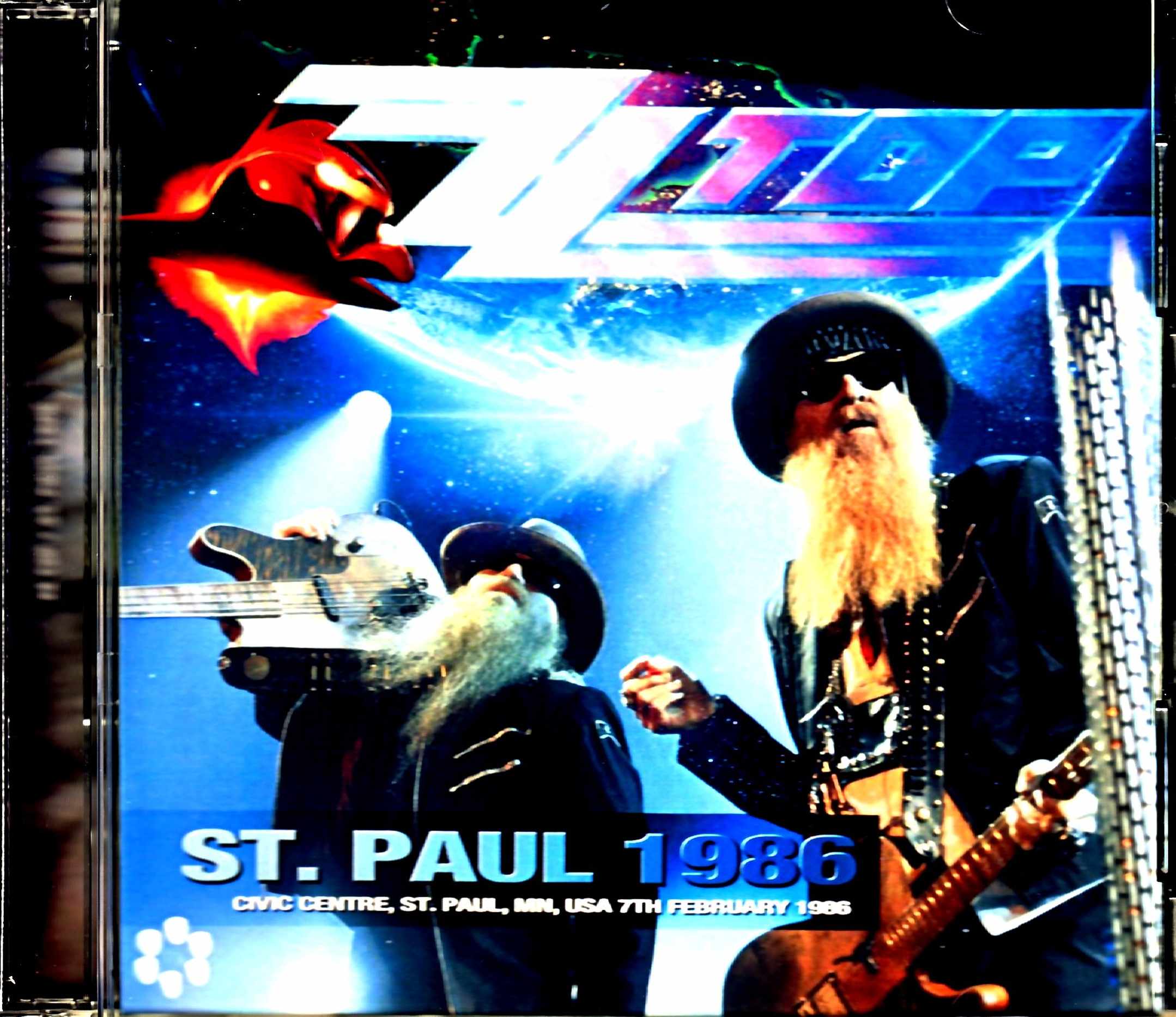 ZZ Top ZZ・トップ/MN,USA 1986