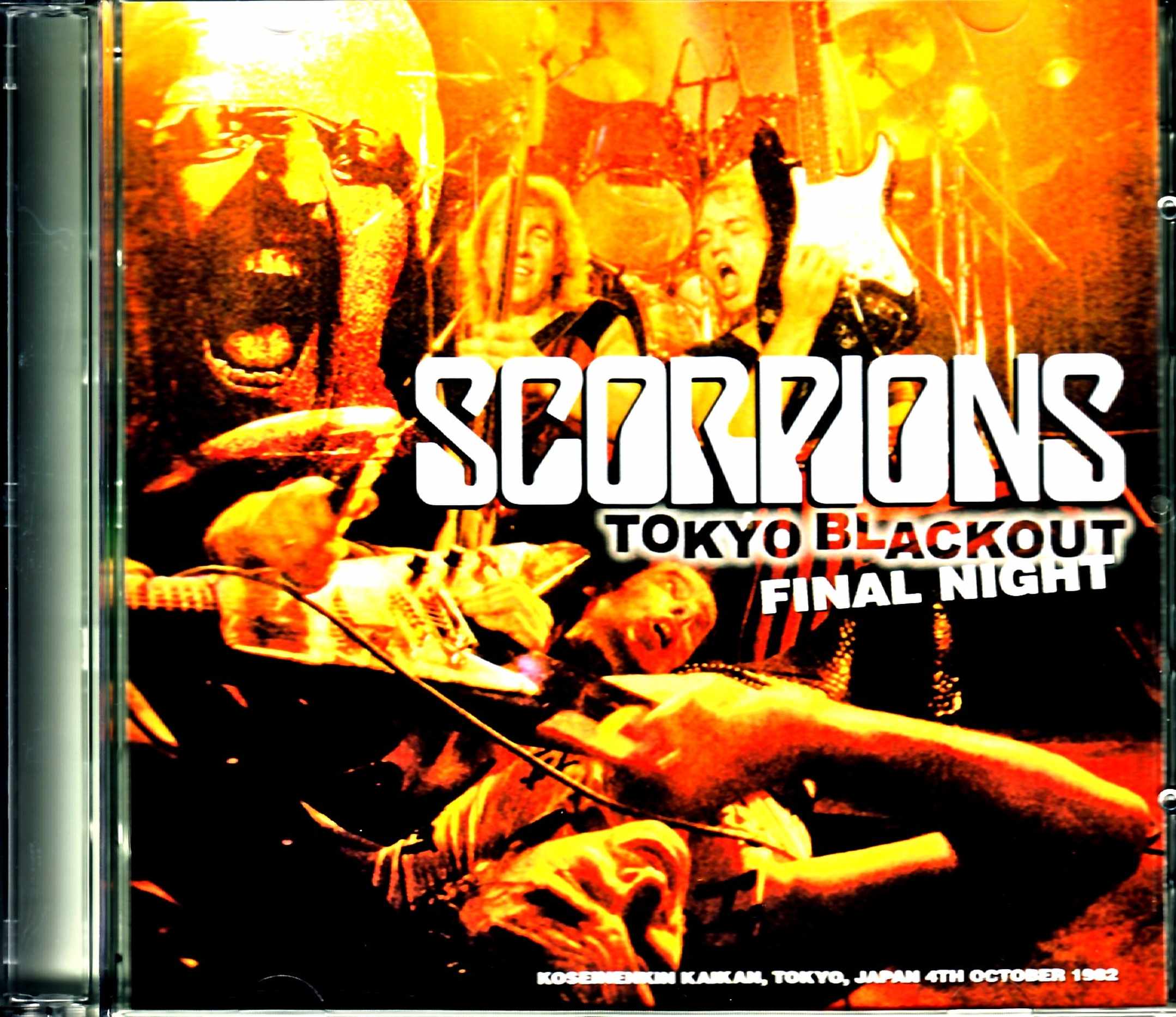 Scorpions スコーピオンズ/Tokyo,Japan 10.4.1982