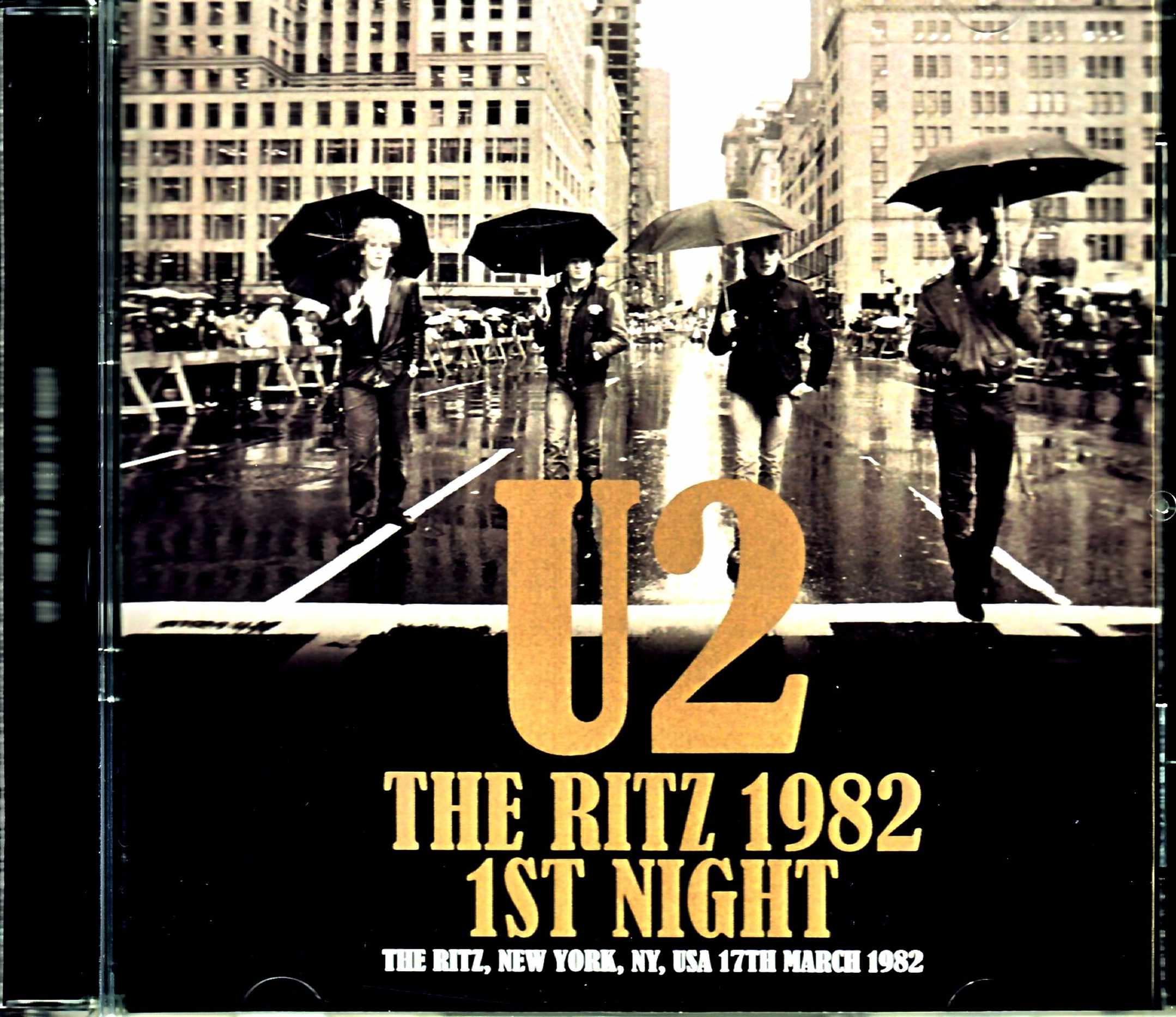 U2 ユーツー/NY,USA 3.17.1982