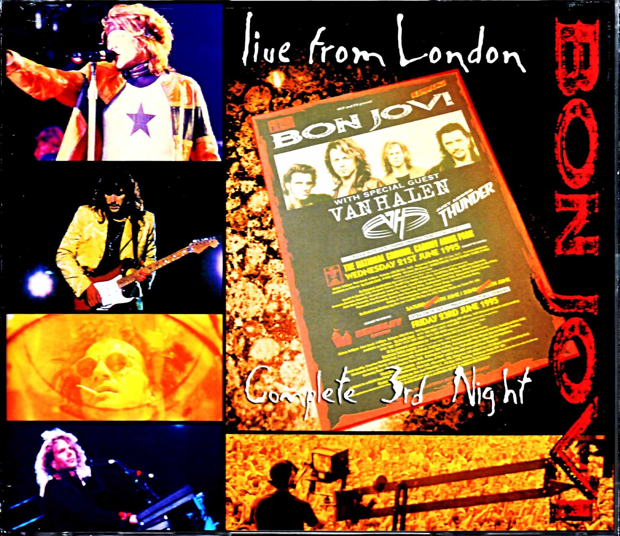 Bon Jovi ボン・ジョヴィ/London,UK 6.25.1995 Complete & more