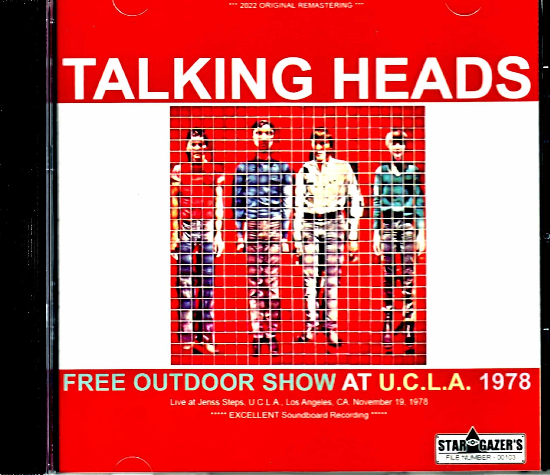 Talking Heads トーキング・ヘッズ/CA,USA 1978