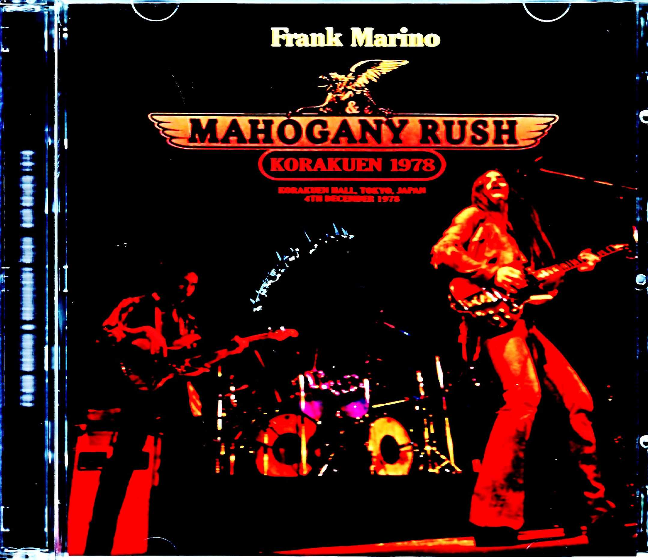 Frank Marino Mahogany Rush フランク・マリノ マホガニー・ラッシュ/Tokyo,Japan 12.8.1978