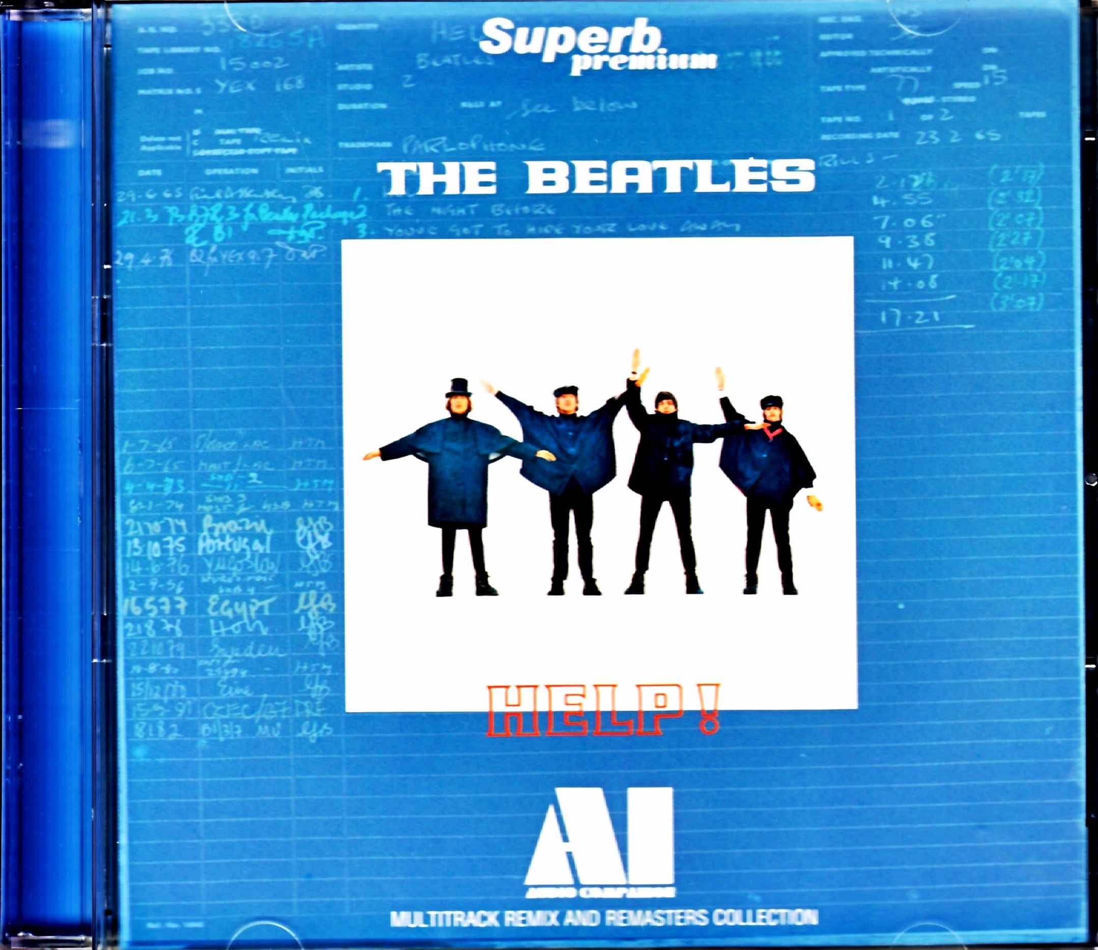 Beatles ビートルズ/ヘルプ！4人はアイドル Help ! AI - Audio Compilation Multitrack Remix and Remasters