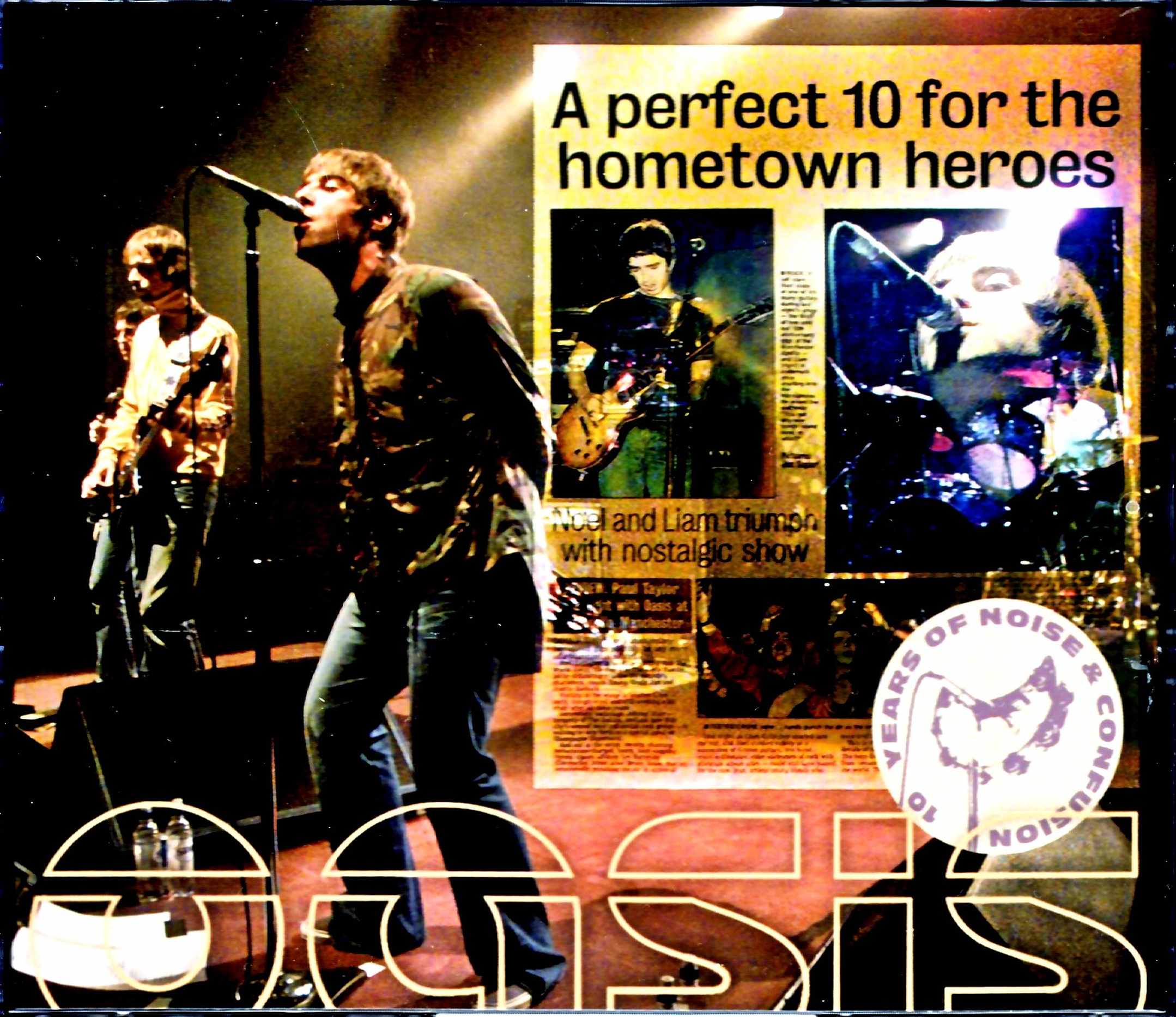 Oasis オアシス/ホームタウンのマンチェスター公演2日間 2001年・完全版 England,UK 2001 2Days Complete