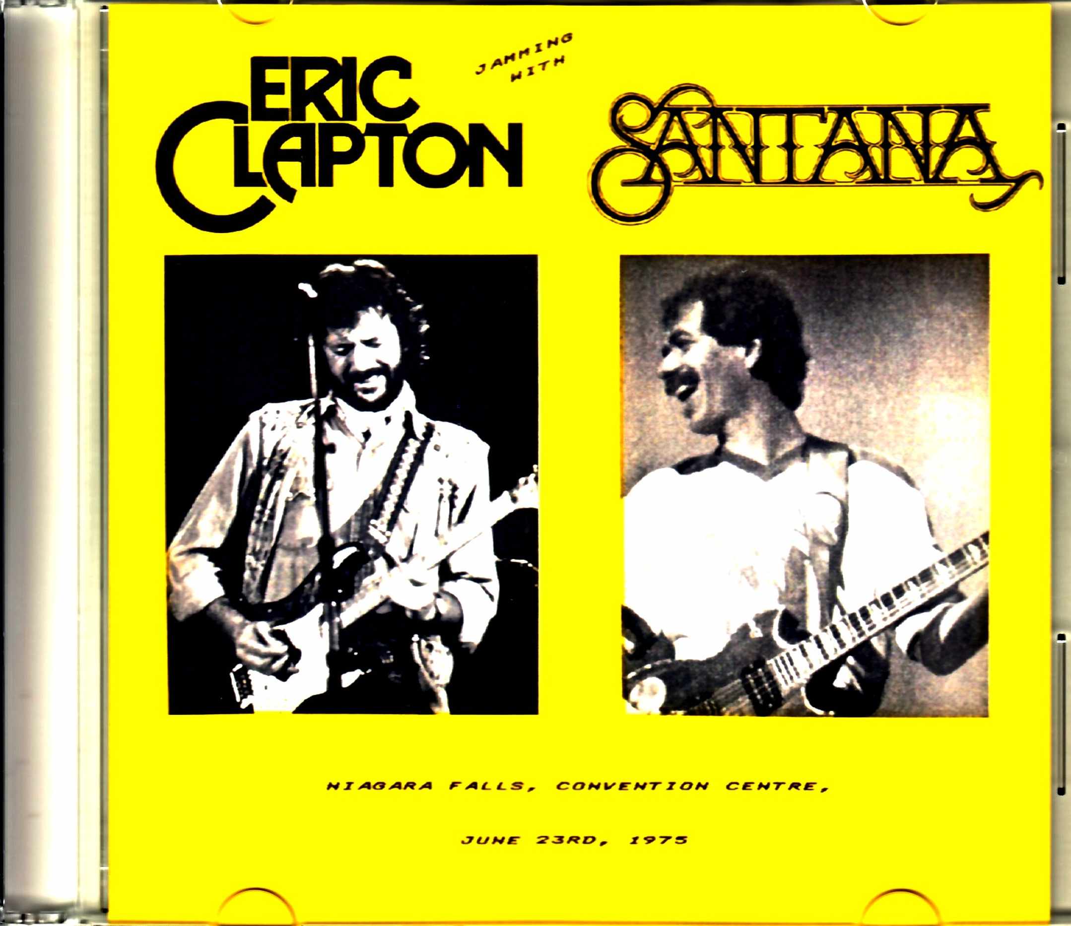 Eric Clapton Santana エリック・クラプトン サンタナ/NY,USA 1975 Original Bootleg LP Edition