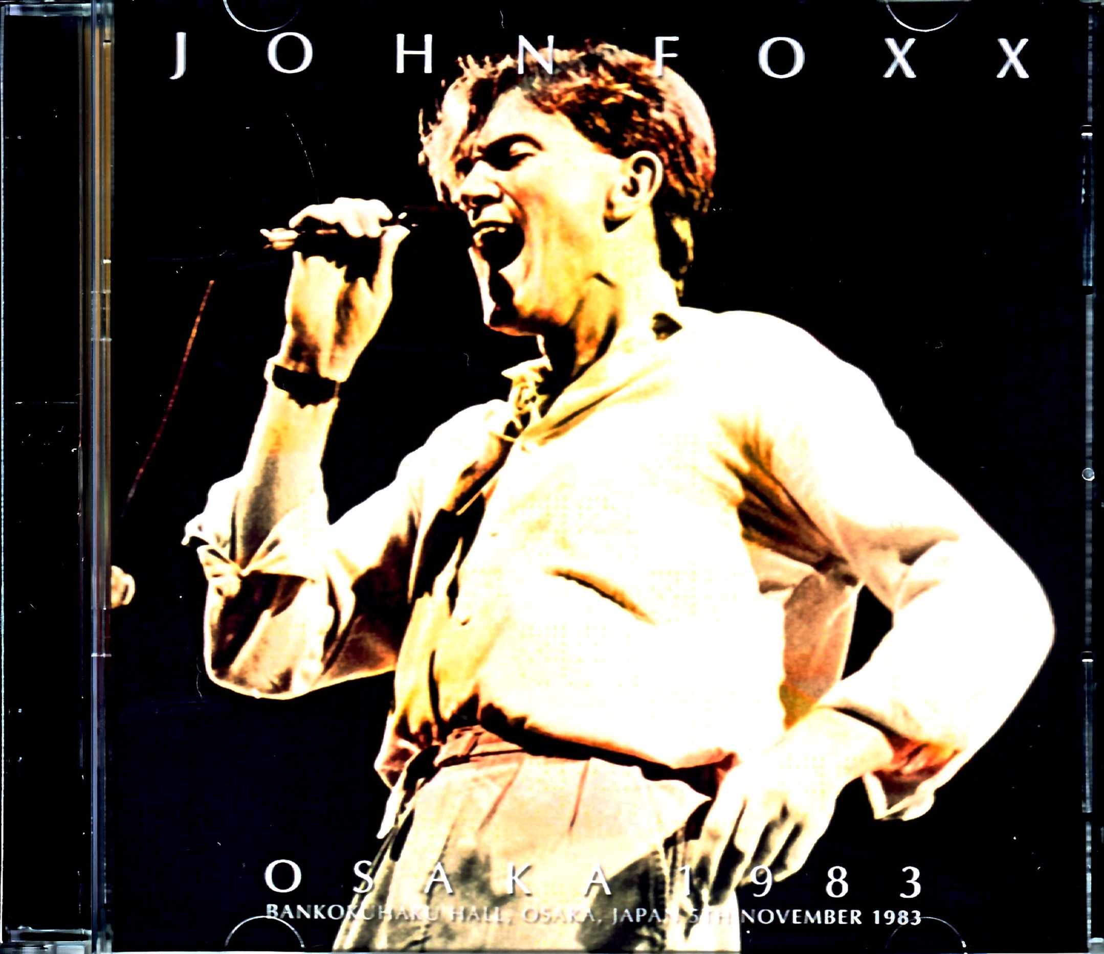John Foxx ジョン・フォックス/Osaka,Japan 1983
