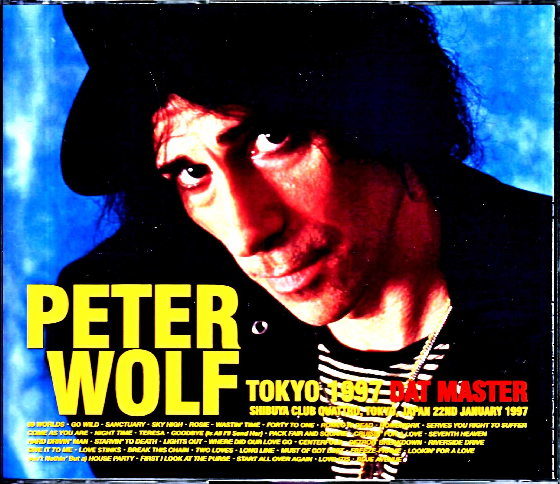 Peter Wolf ピーター ウルフ Tokyo Japan 1997 Complete