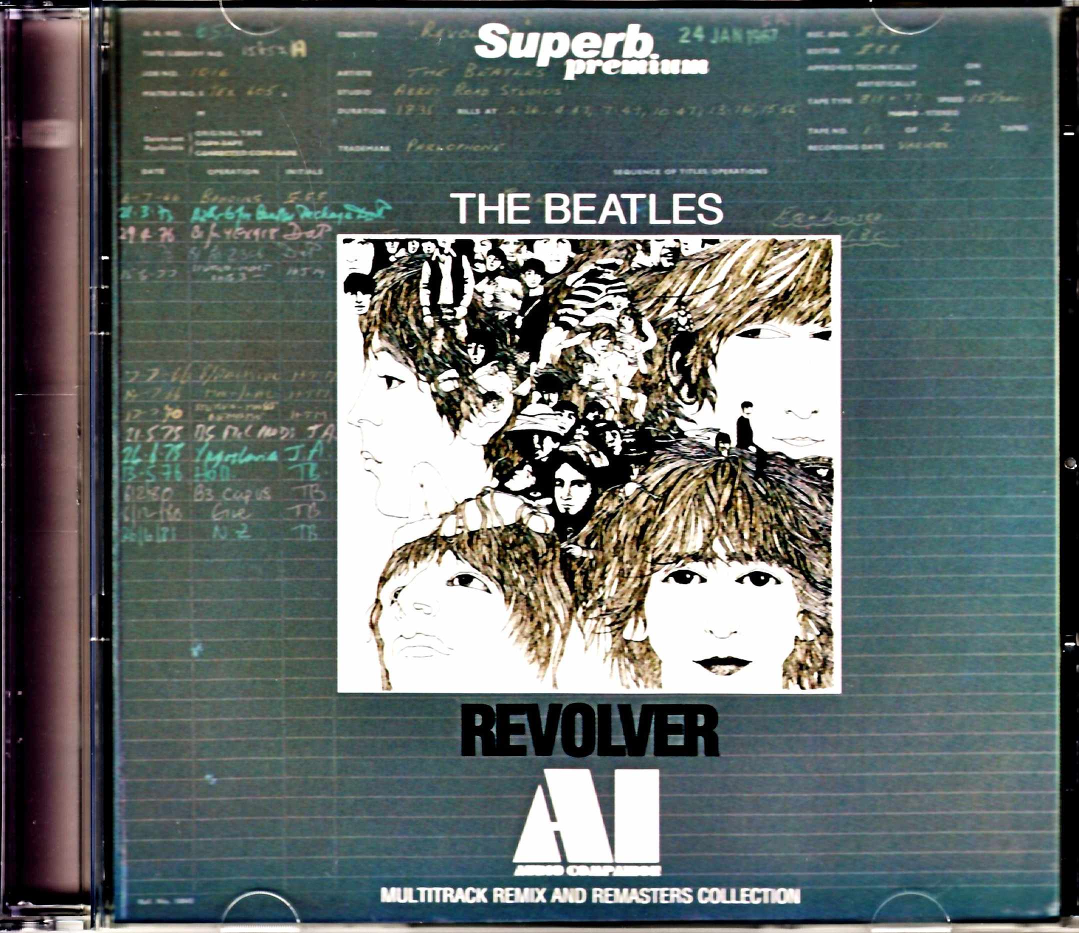 Beatles ビートルズ/リボルバー Revolver AI Audio Compilation Multitrack Remix