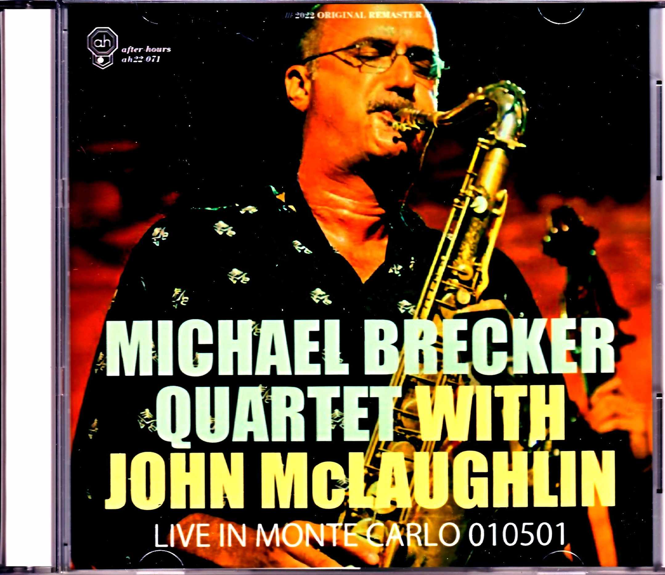Michael Brecker Quartet John McLaughlin マイケル・ブレッカー ジョン・マクラフリン/Monaco 2001