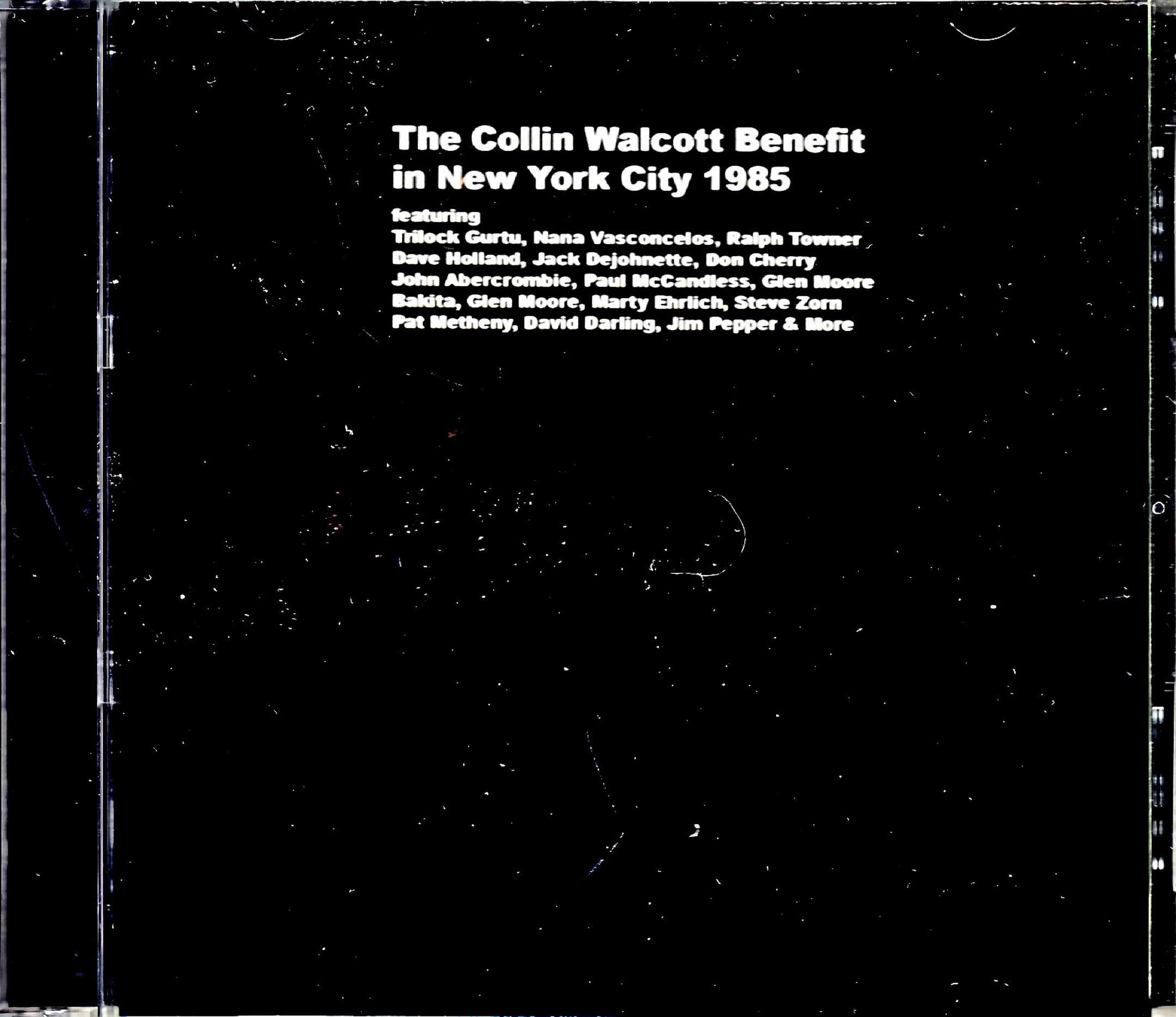 Collin Walcott Benefit Ralph Towner,Dave Holland,Pat Metheny コリン・ウォルコット/NY,USA 1985
