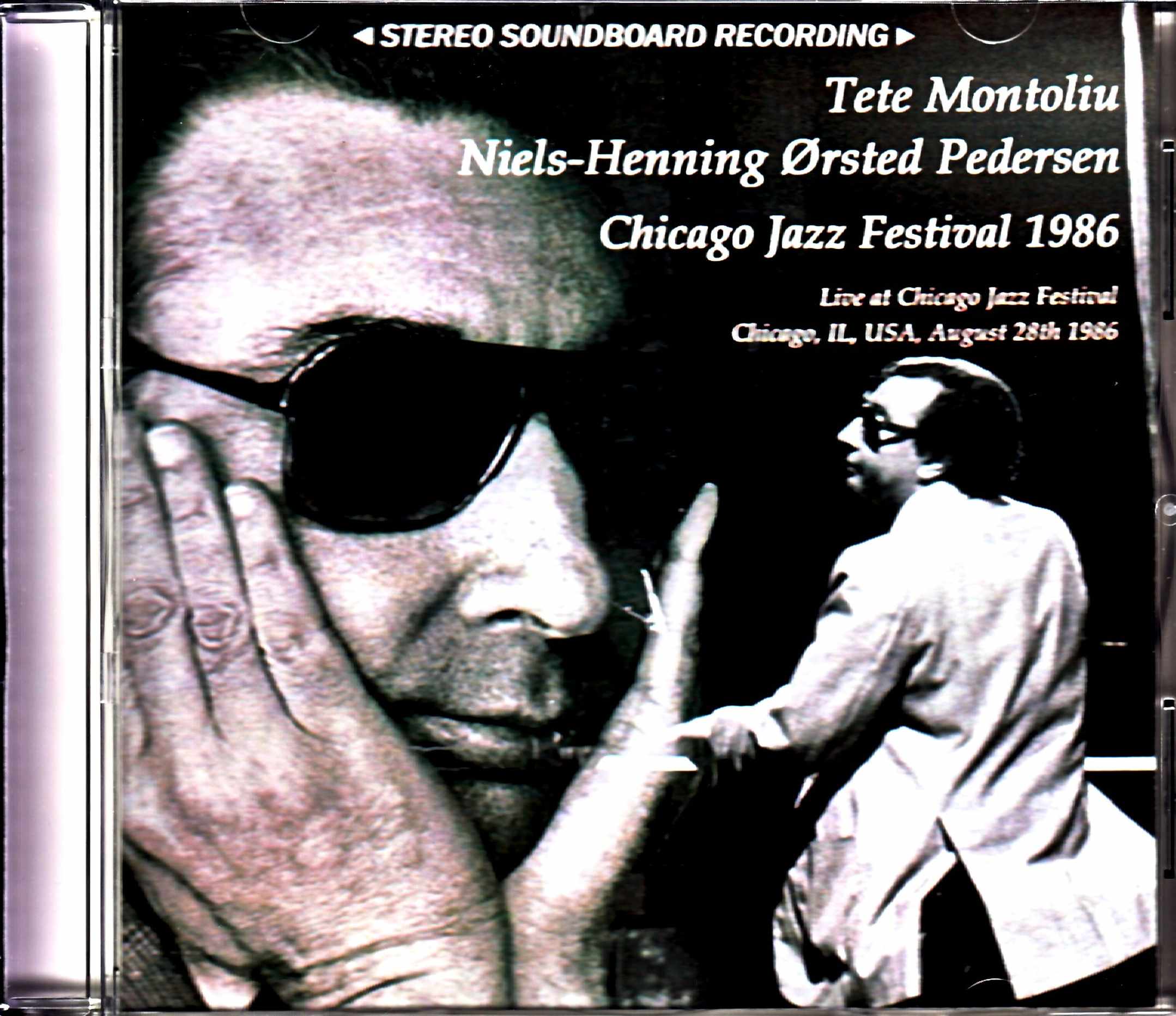 Tete Montoliu NielsHenning Orsted Pedersen テテ・モントリュー/IL,USA 1986